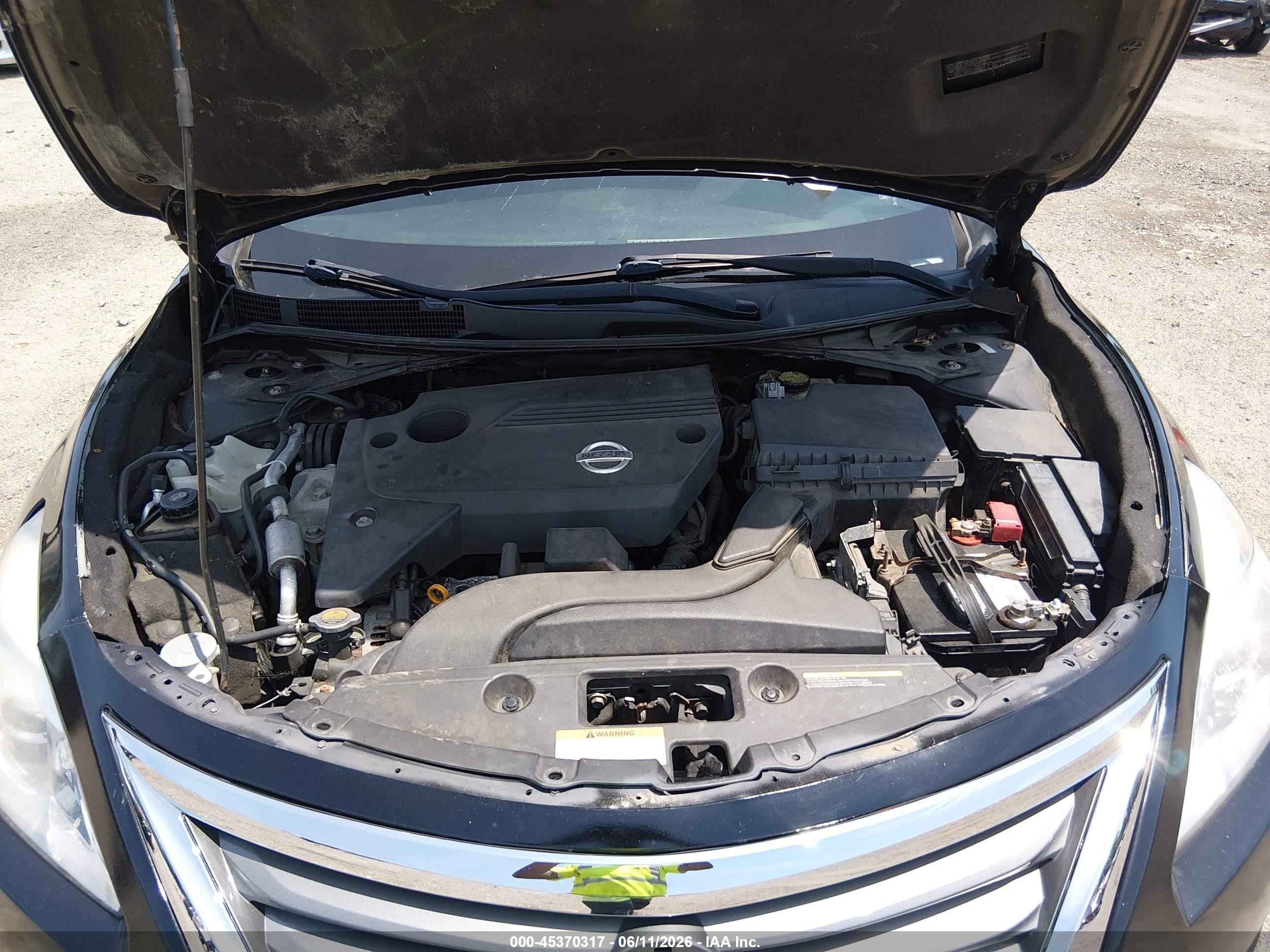 2015 Nissan Altima 2.5 S Черный vin: 1N4AL3AP1FN401356