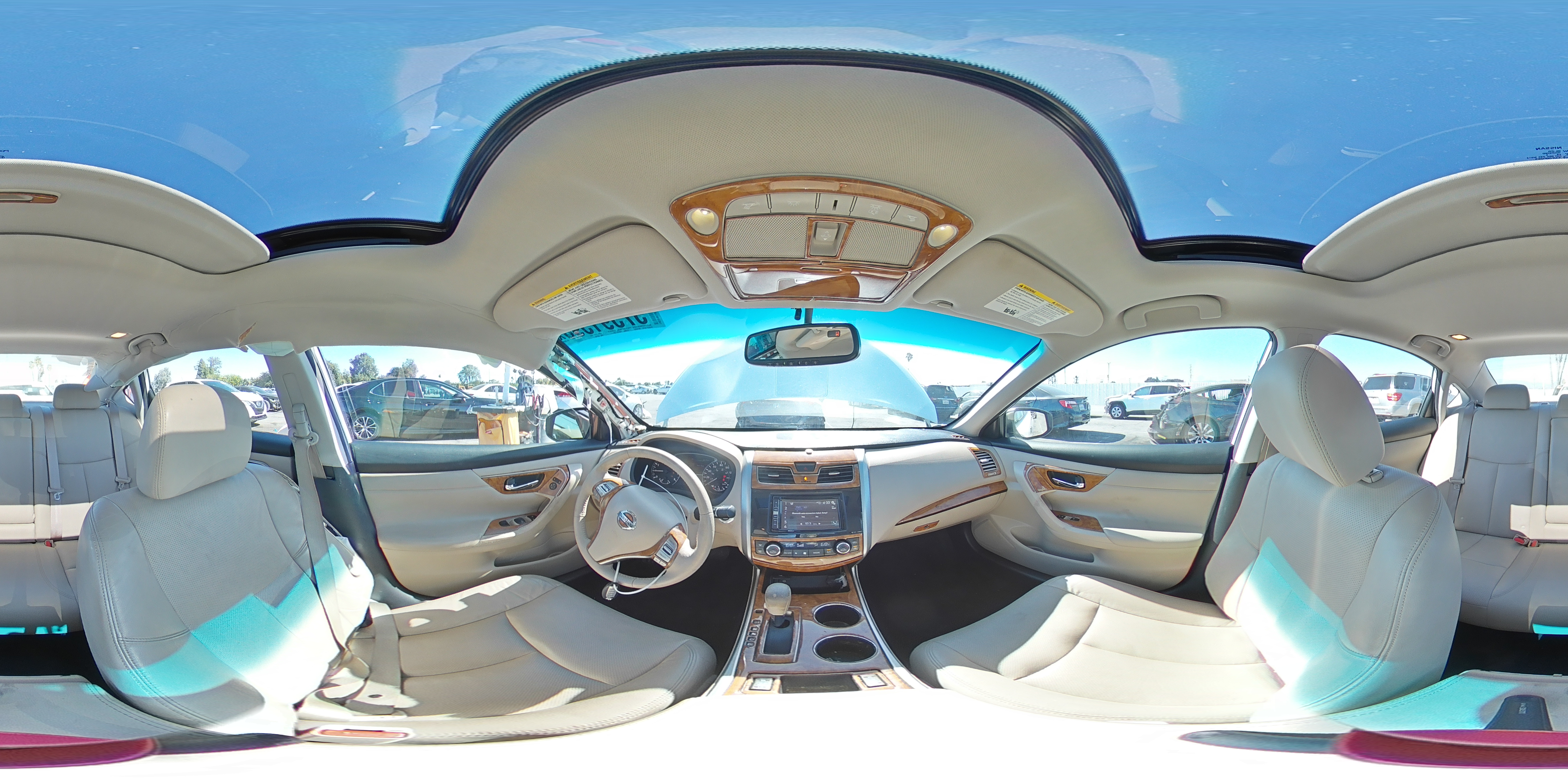 2015 Nissan Altima White vin: 1N4AL3AP1FN403348