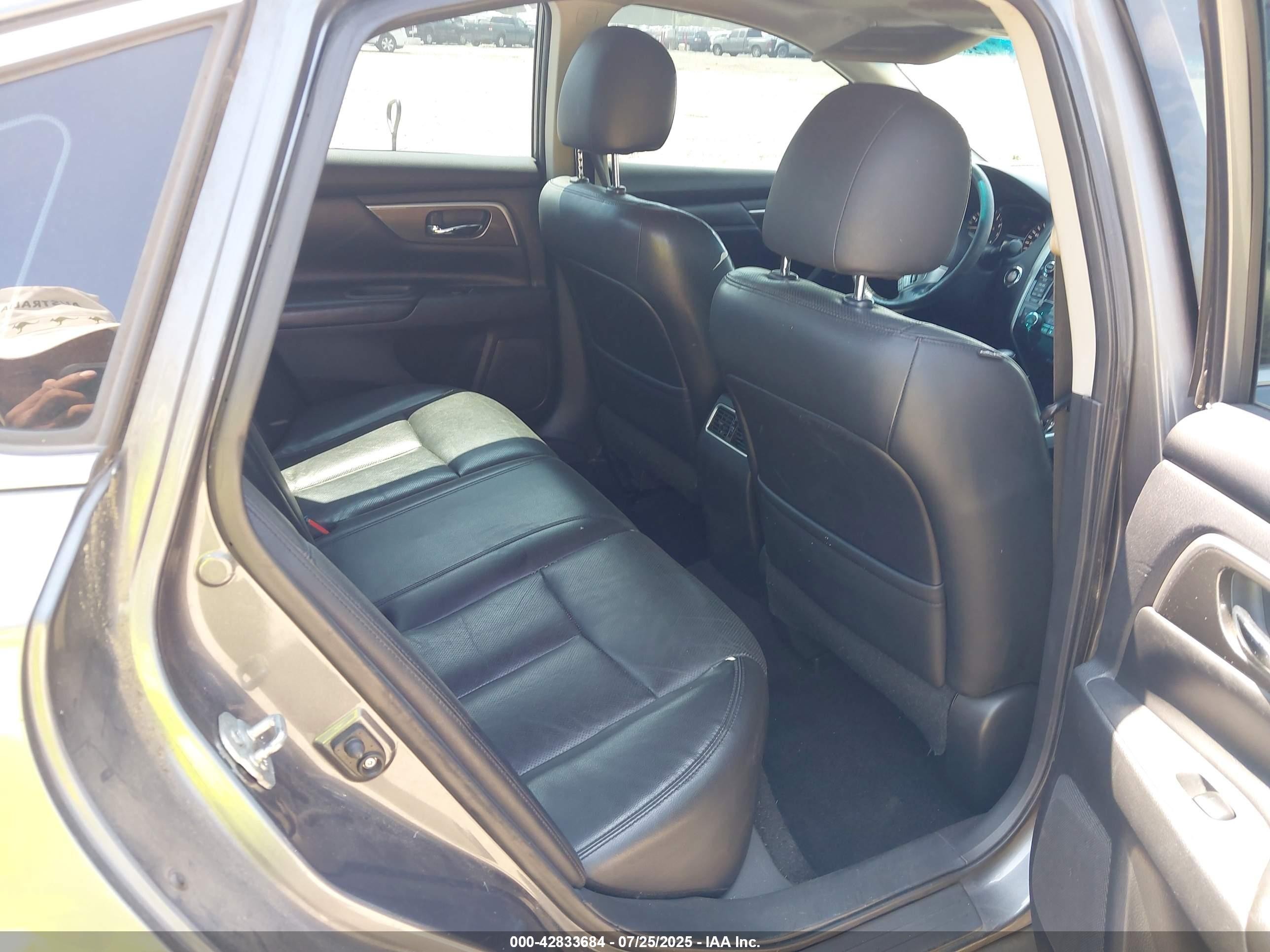 2015 Nissan Altima 2.5 Sl Gray vin: 1N4AL3AP1FN864548