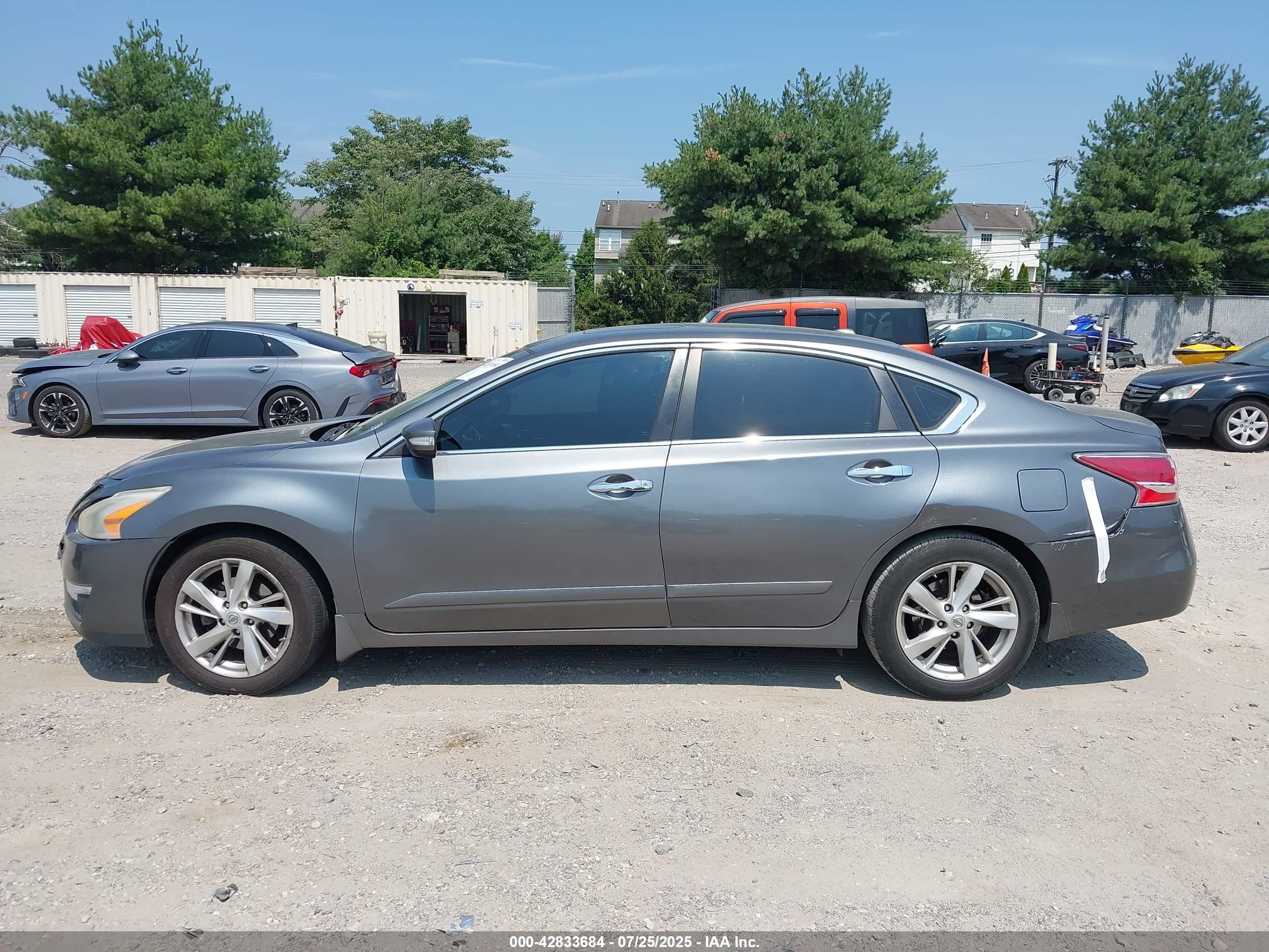 2015 Nissan Altima 2.5 Sl Gray vin: 1N4AL3AP1FN864548