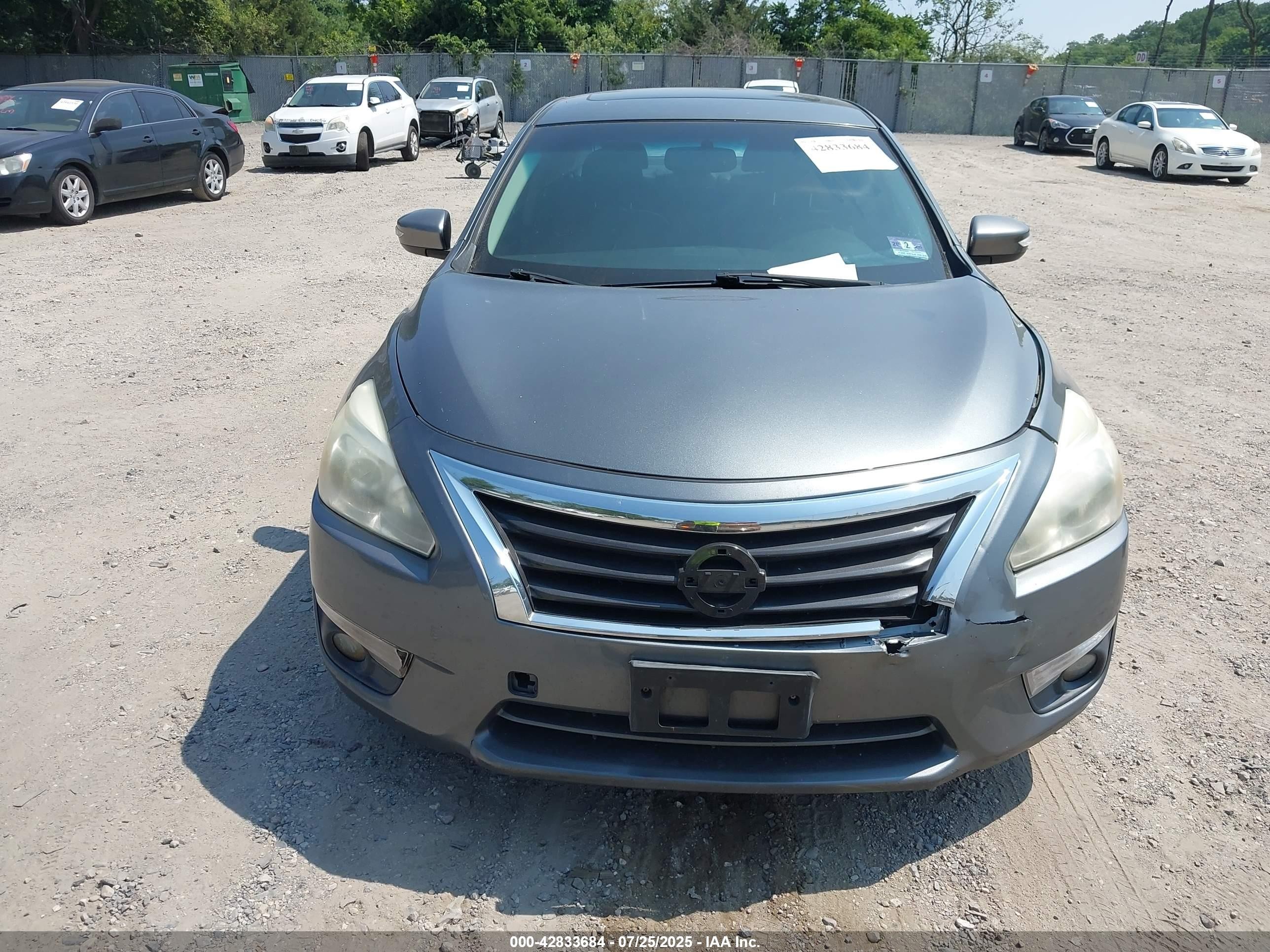 2015 Nissan Altima 2.5 Sl Gray vin: 1N4AL3AP1FN864548