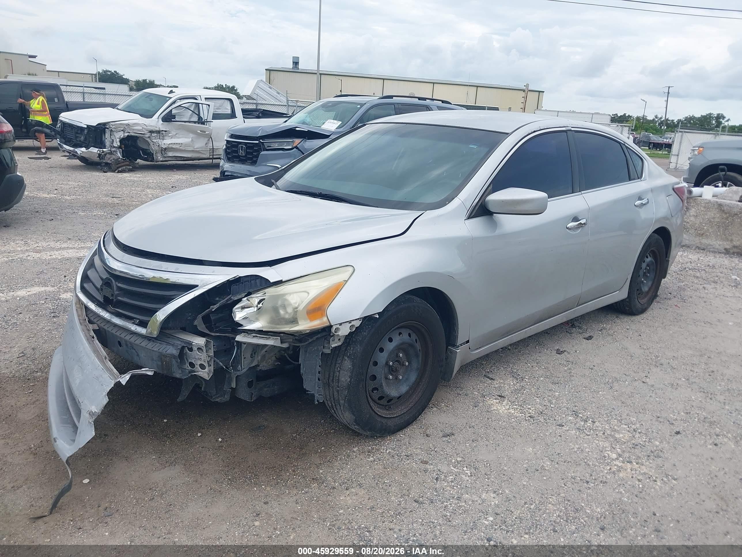 2015 Nissan Altima 2.5 S Silver vin: 1N4AL3AP1FN867451
