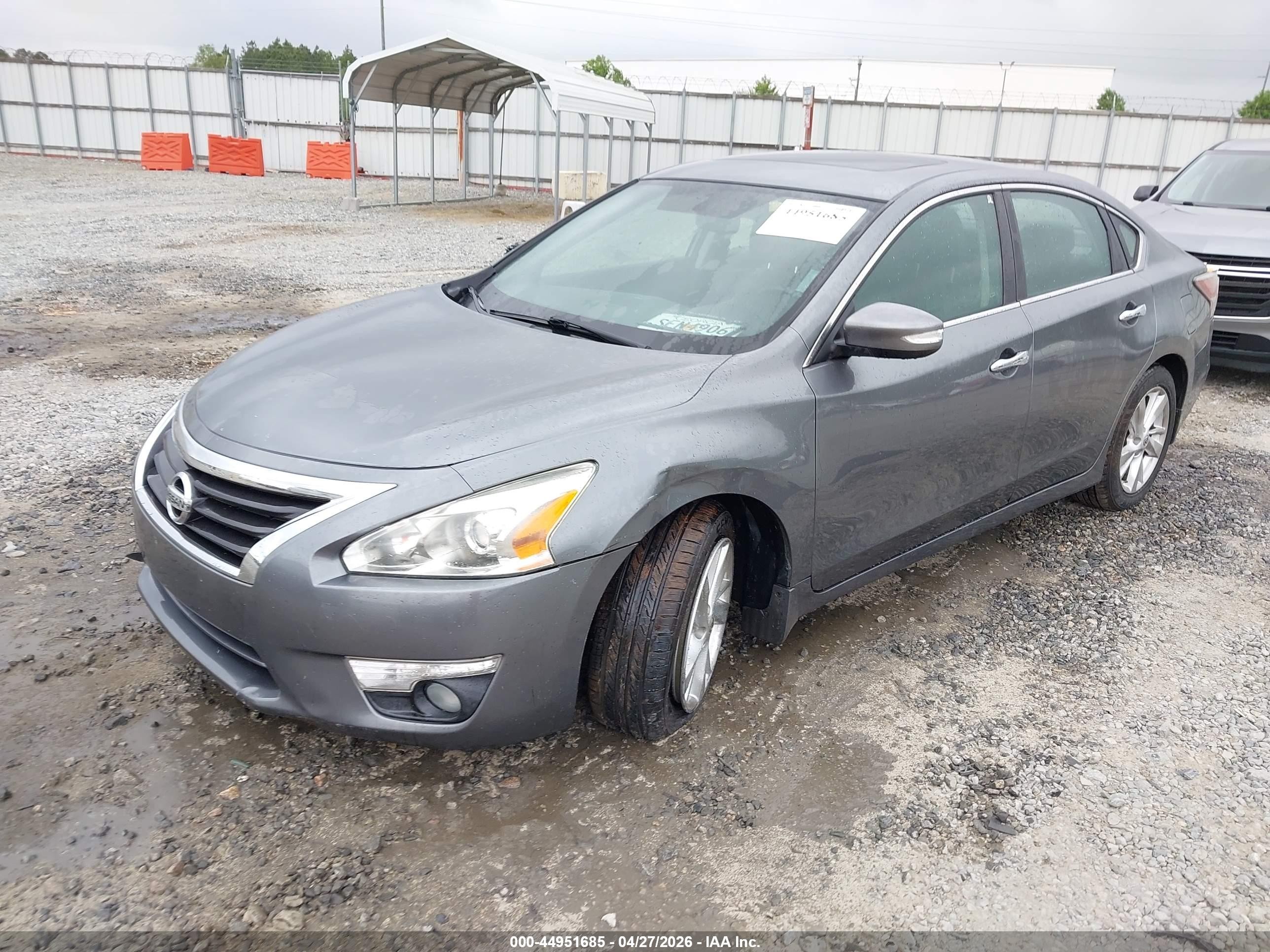 2015 Nissan Altima 2.5 Sl Серый vin: 1N4AL3AP1FN875503