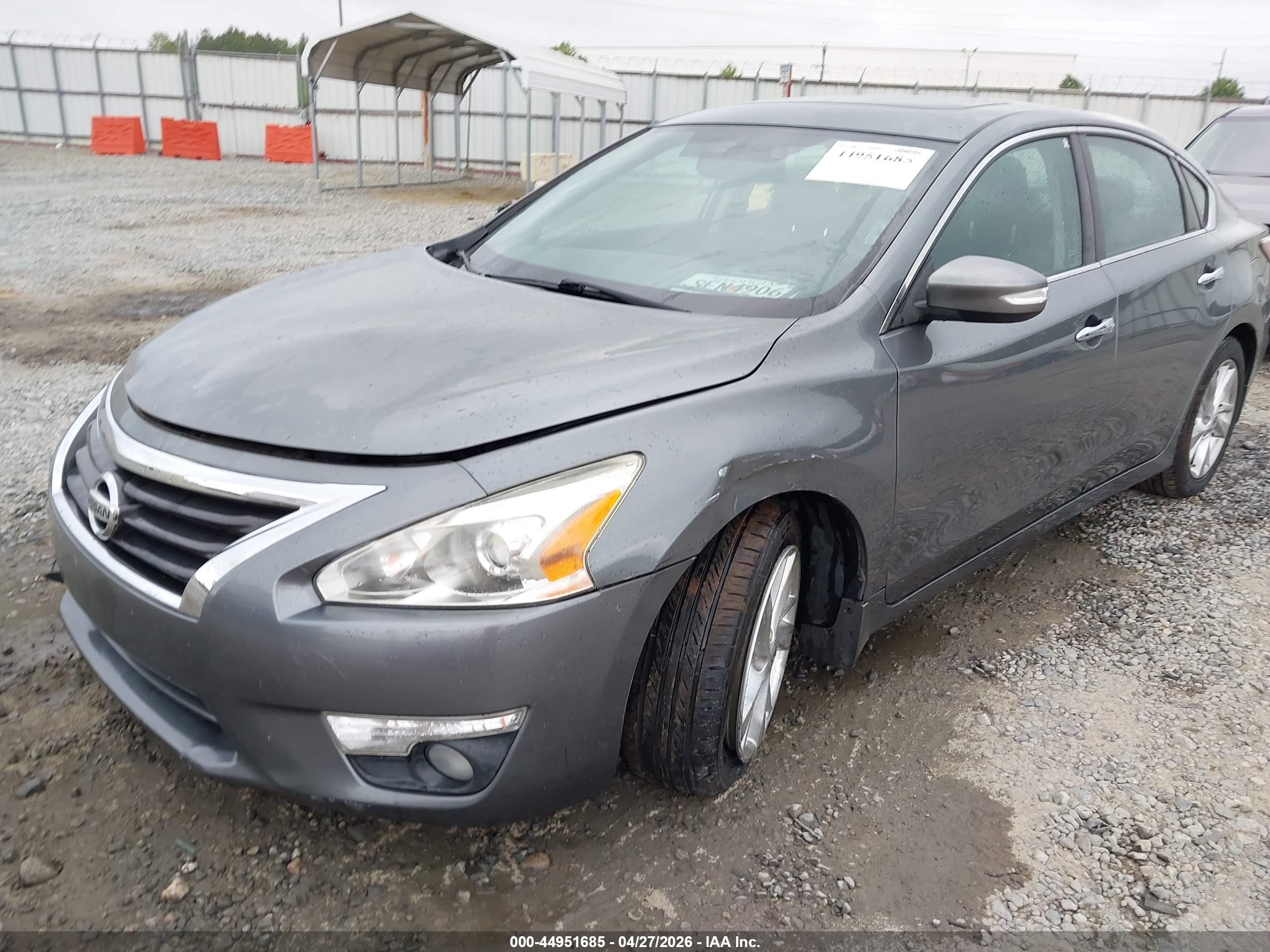 2015 Nissan Altima 2.5 Sl Серый vin: 1N4AL3AP1FN875503