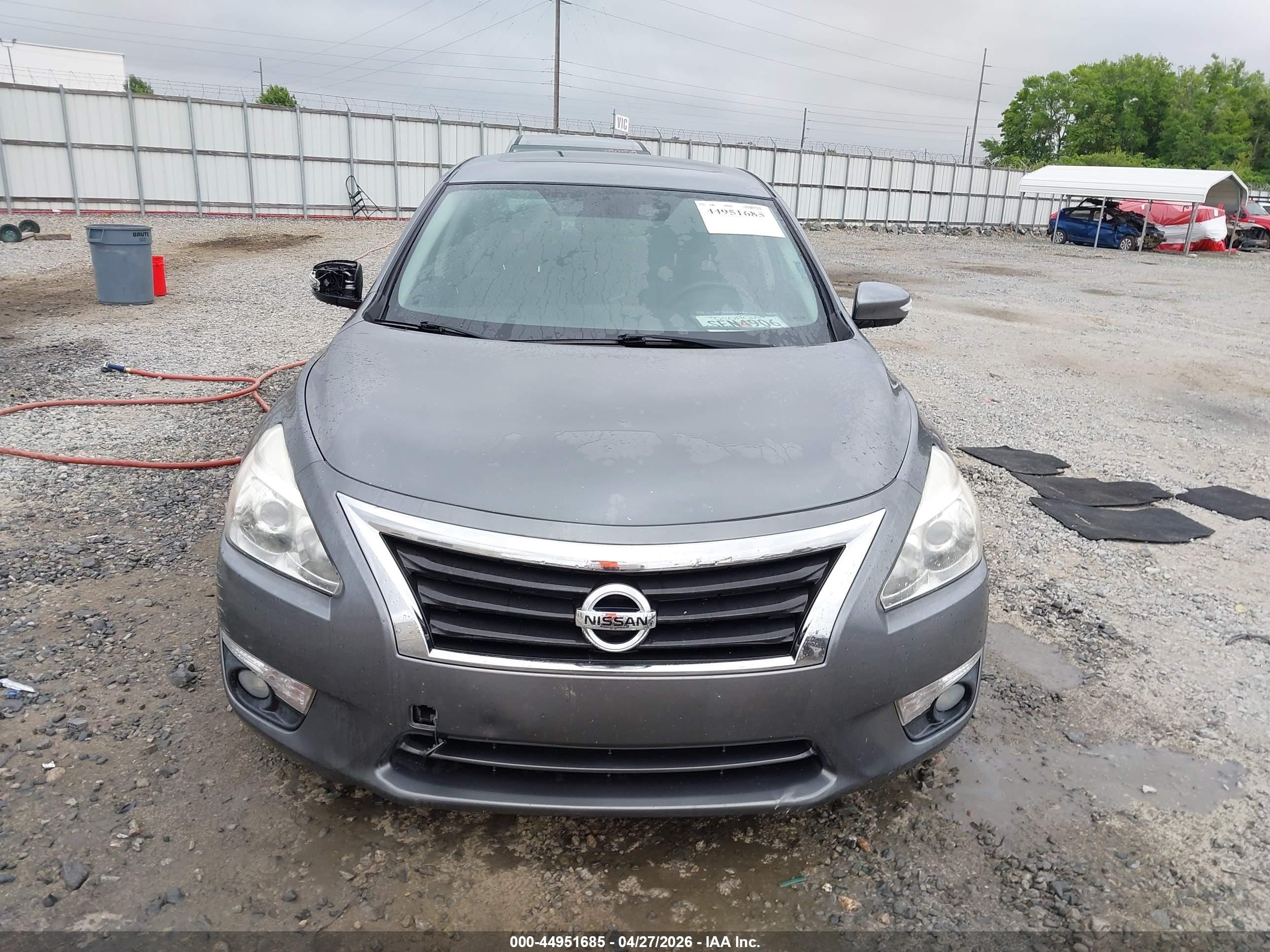 2015 Nissan Altima 2.5 Sl Серый vin: 1N4AL3AP1FN875503