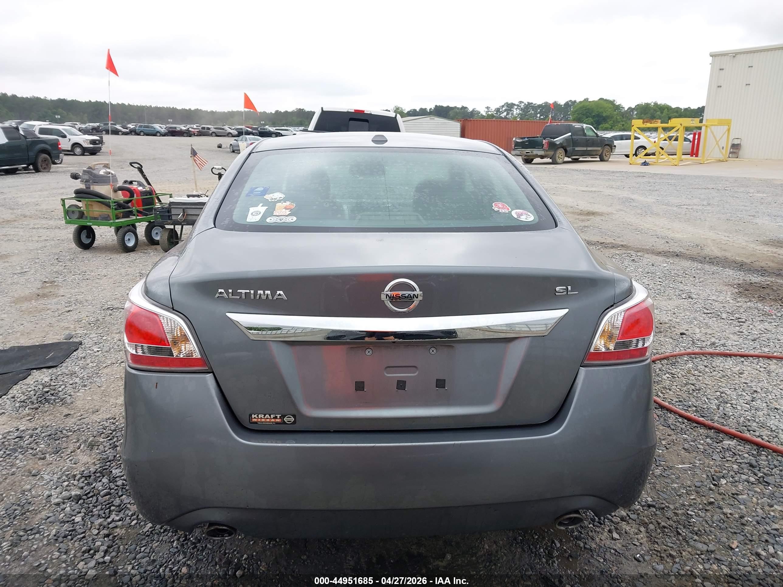 2015 Nissan Altima 2.5 Sl Серый vin: 1N4AL3AP1FN875503