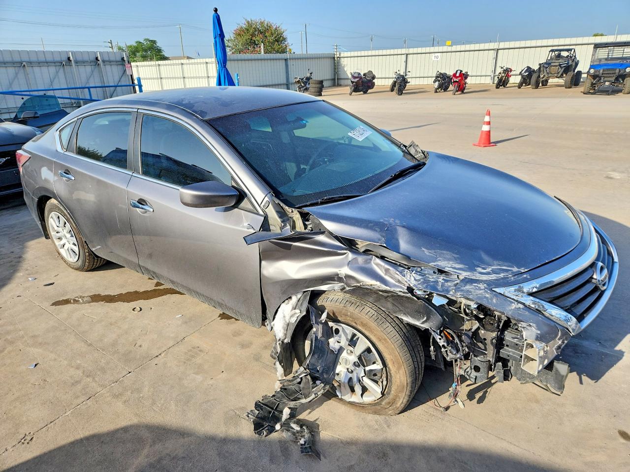 2015 Nissan Altima 2.5 S Gray vin: 1N4AL3AP1FN883052