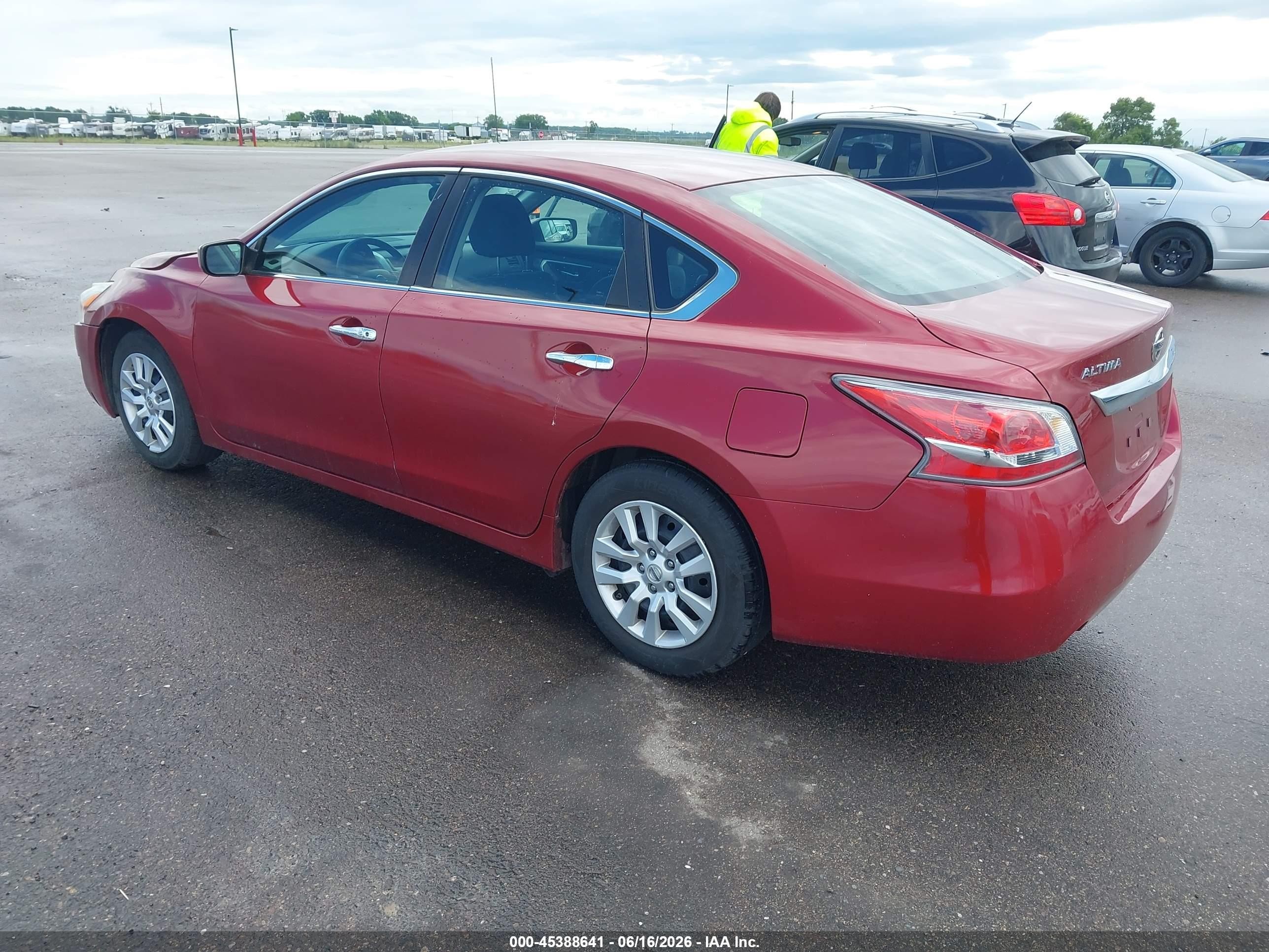 2015 Nissan Altima 2.5/2.5 S/2.5 Sl/2.5 Sv Красный vin: 1N4AL3AP1FN889448
