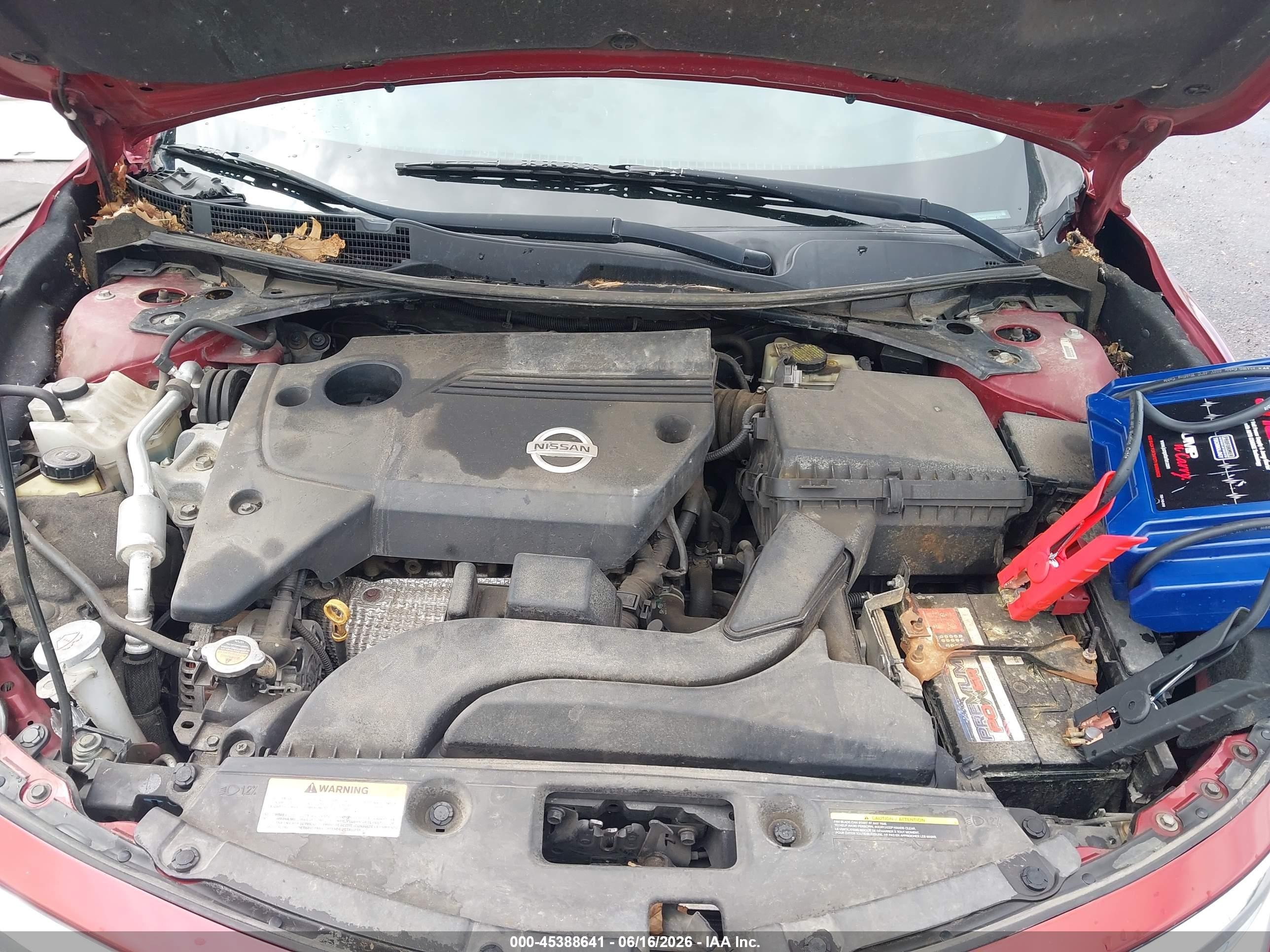 2015 Nissan Altima 2.5/2.5 S/2.5 Sl/2.5 Sv Красный vin: 1N4AL3AP1FN889448