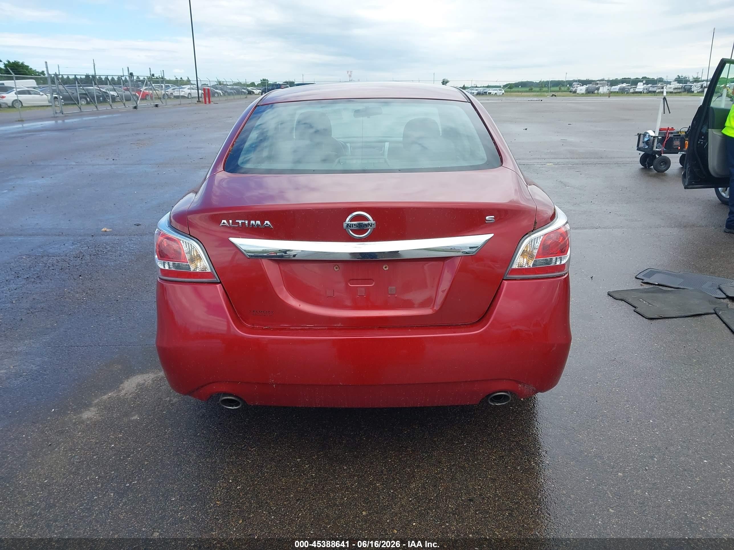 2015 Nissan Altima 2.5/2.5 S/2.5 Sl/2.5 Sv Красный vin: 1N4AL3AP1FN889448