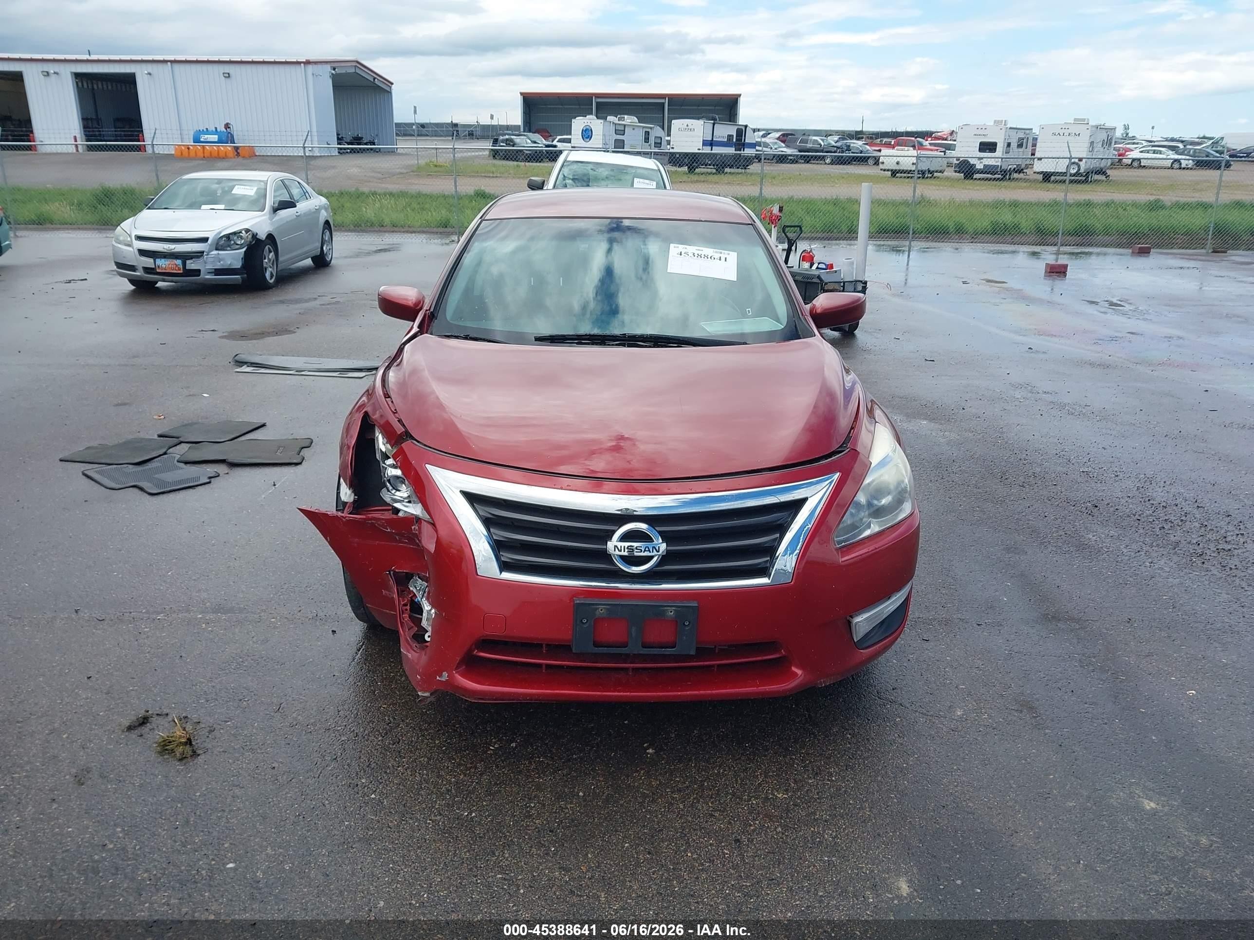 2015 Nissan Altima 2.5/2.5 S/2.5 Sl/2.5 Sv Красный vin: 1N4AL3AP1FN889448