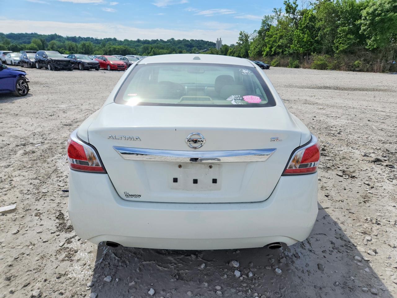 2015 Nissan Altima 2.5 Sl White vin: 1N4AL3AP1FN890227