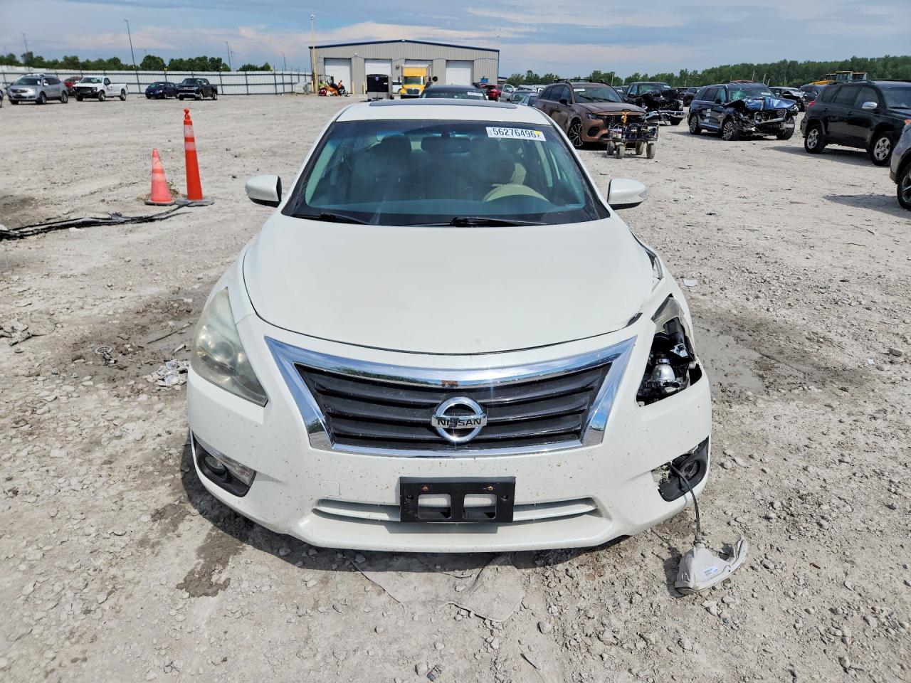 2015 Nissan Altima 2.5 Sl White vin: 1N4AL3AP1FN890227