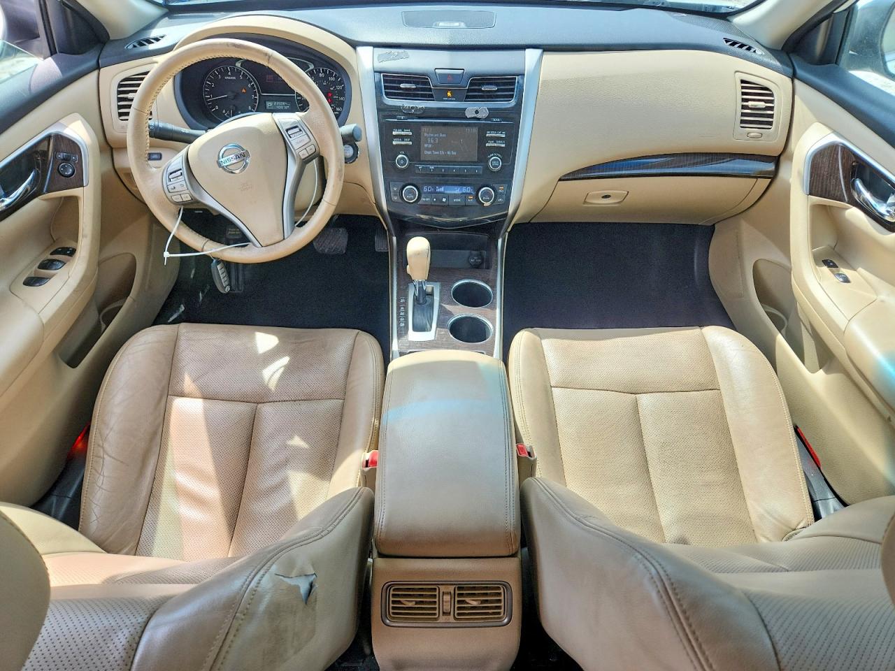 2015 Nissan Altima 2.5 Sl White vin: 1N4AL3AP1FN890227