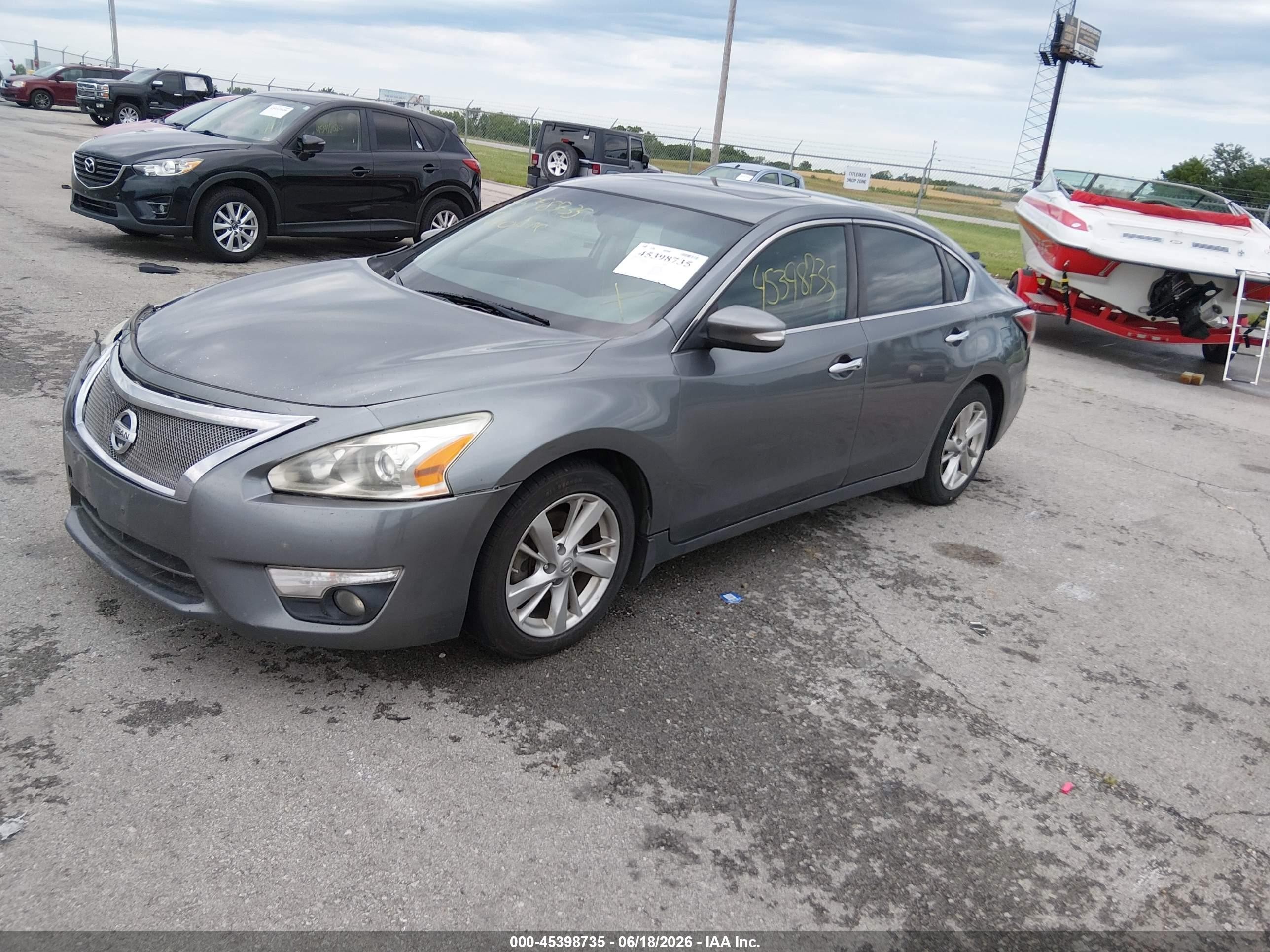 2015 Nissan Altima 2.5 Sl Gray vin: 1N4AL3AP1FN893600