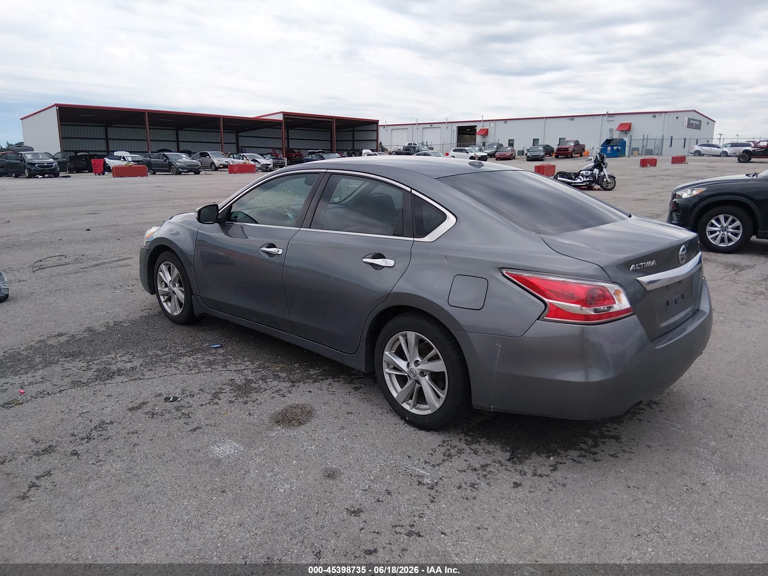 2015 Nissan Altima 2.5 Sl Gray vin: 1N4AL3AP1FN893600