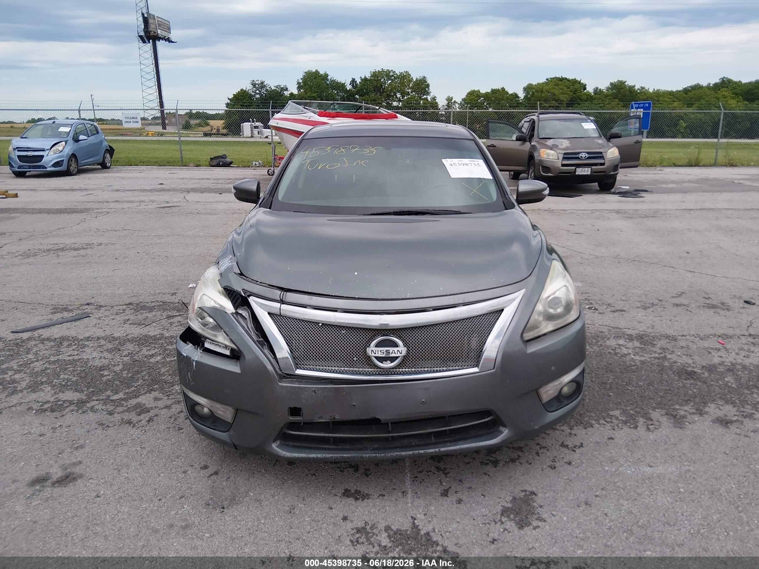 2015 Nissan Altima 2.5 Sl Gray vin: 1N4AL3AP1FN893600