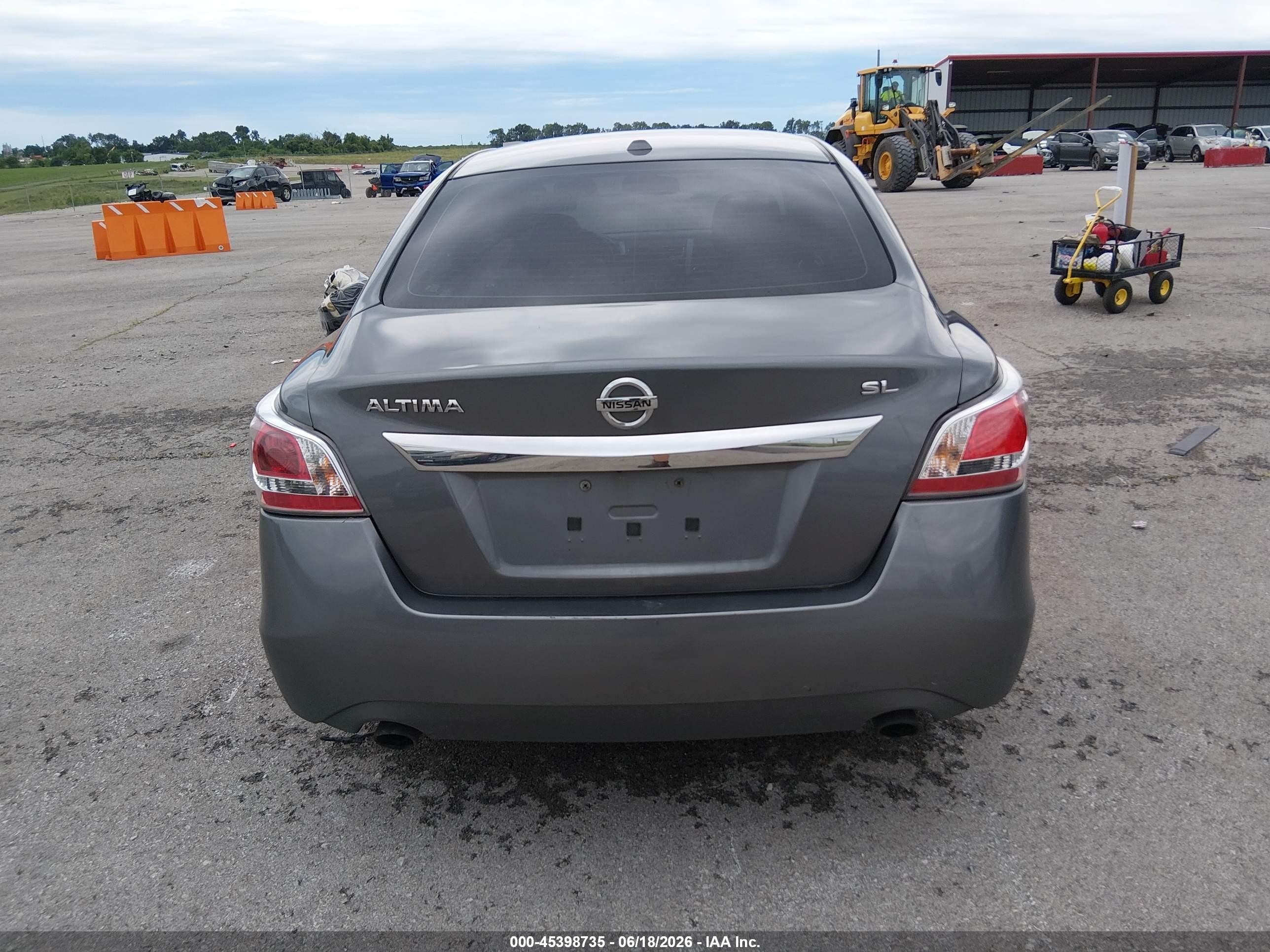 2015 Nissan Altima 2.5 Sl Gray vin: 1N4AL3AP1FN893600