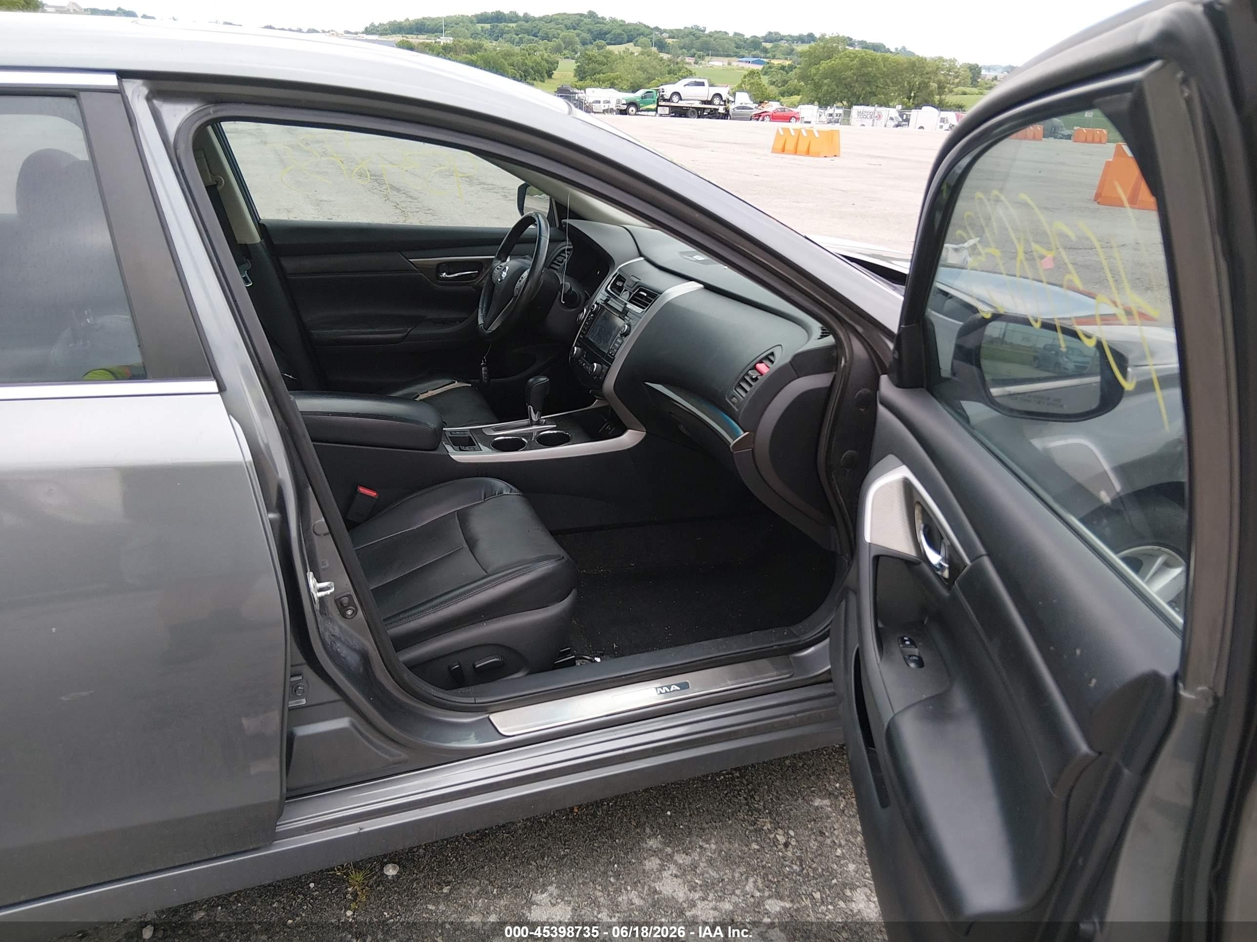 2015 Nissan Altima 2.5 Sl Gray vin: 1N4AL3AP1FN893600