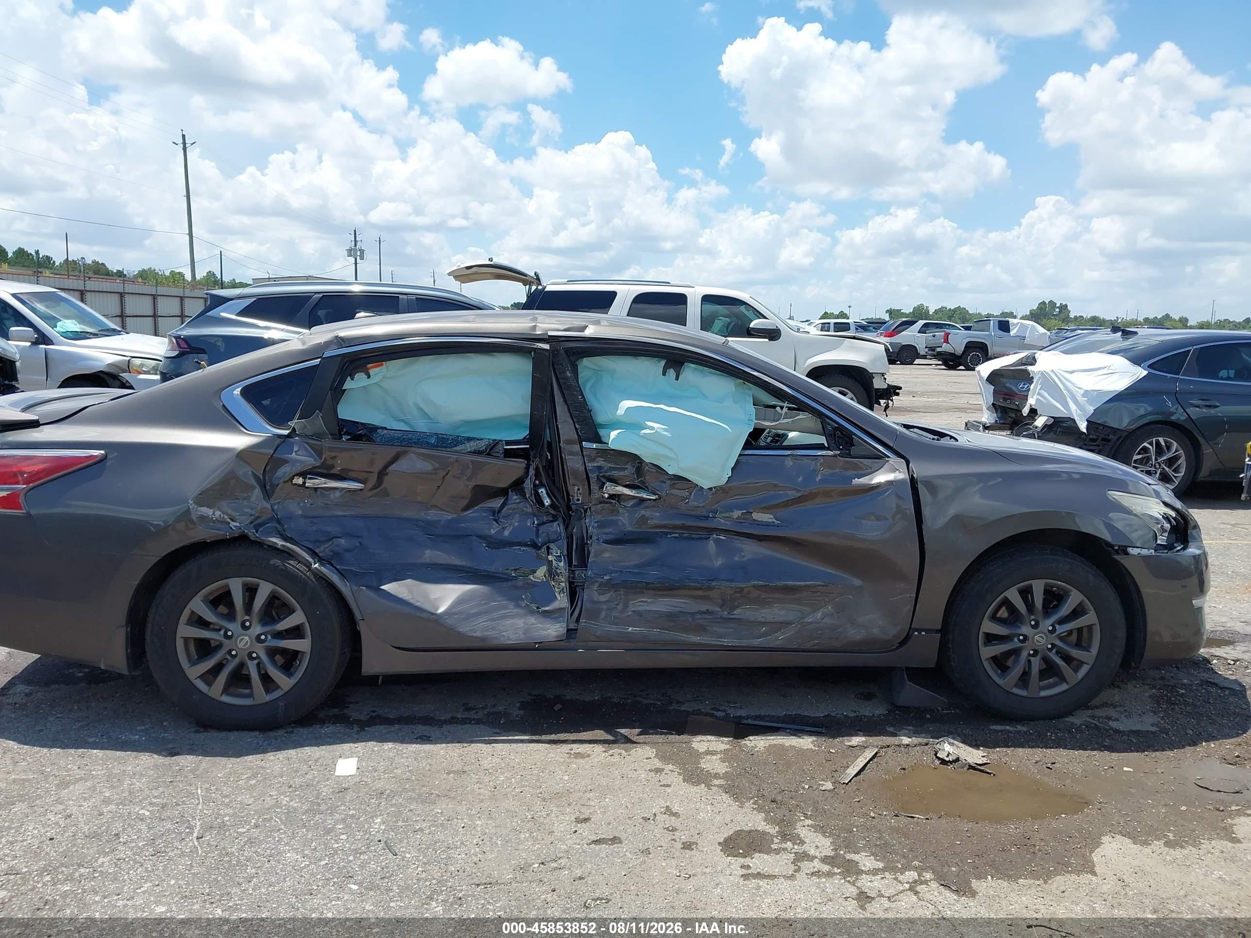 2015 Nissan Altima 2.5 S Gray vin: 1N4AL3AP1FN896383