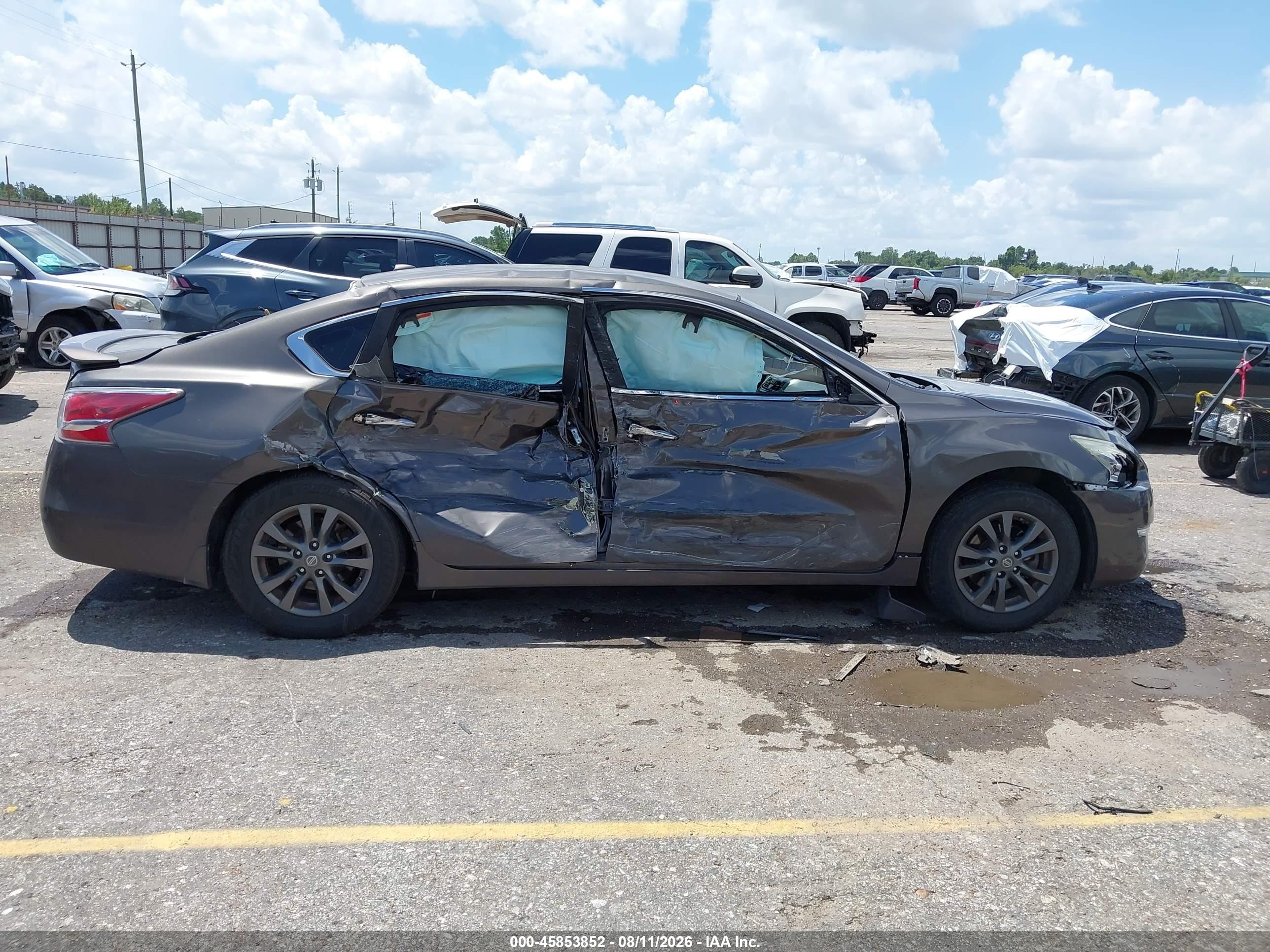 2015 Nissan Altima 2.5 S Gray vin: 1N4AL3AP1FN896383