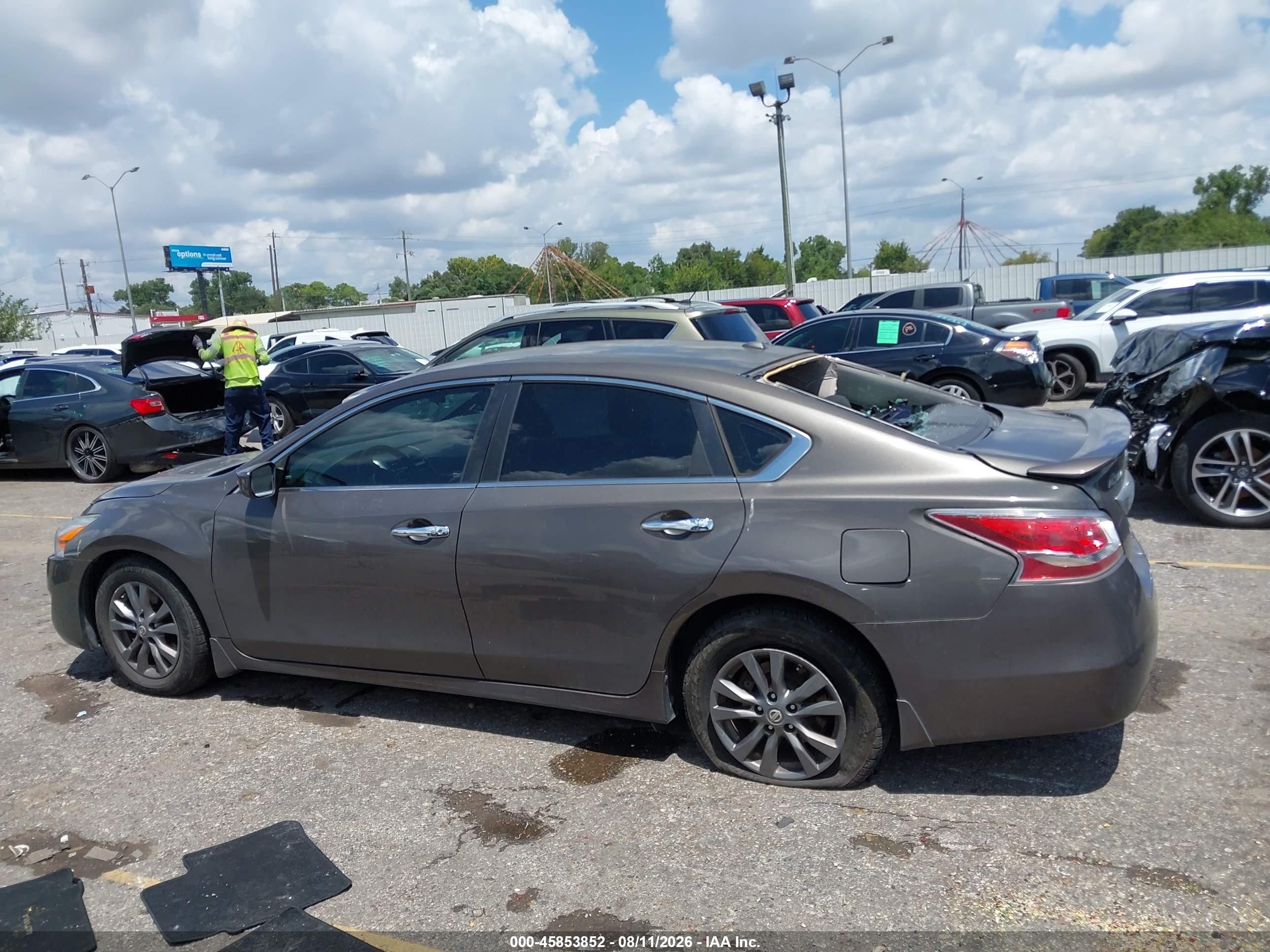 2015 Nissan Altima 2.5 S Gray vin: 1N4AL3AP1FN896383