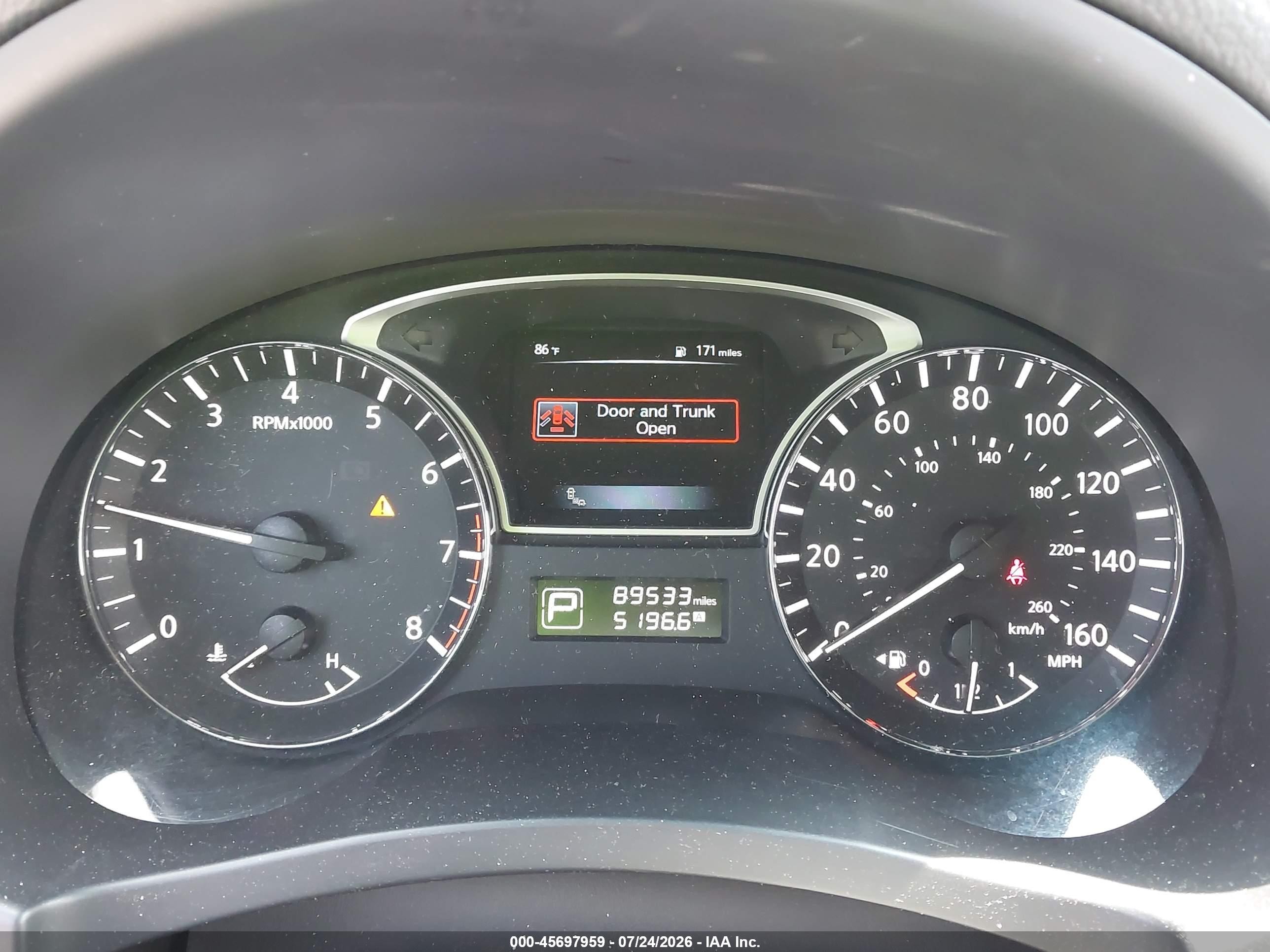 2015 Nissan Altima 2.5 Sl White vin: 1N4AL3AP1FN896934