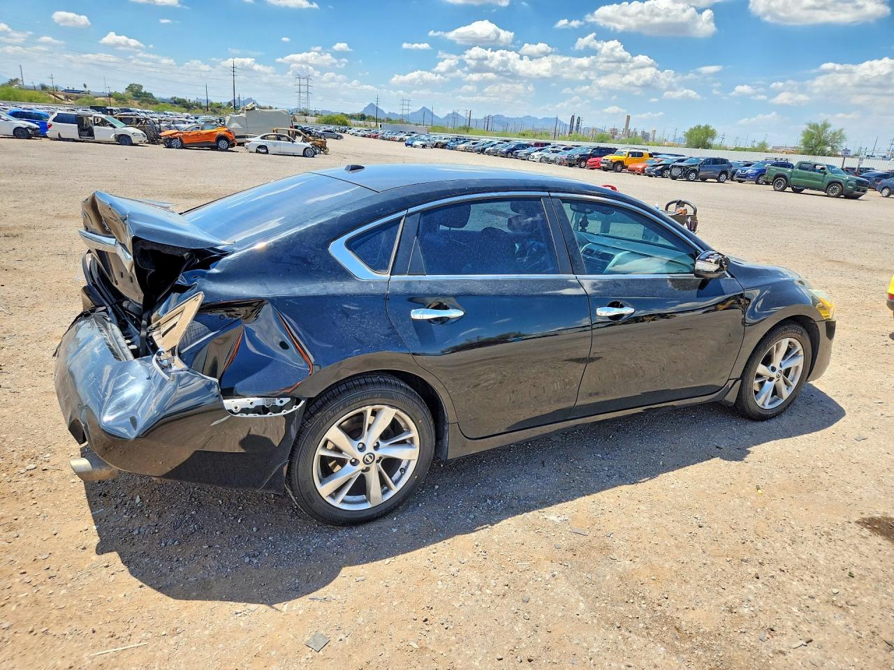 2015 Nissan Altima 2.5 Sl Black vin: 1N4AL3AP1FN899932