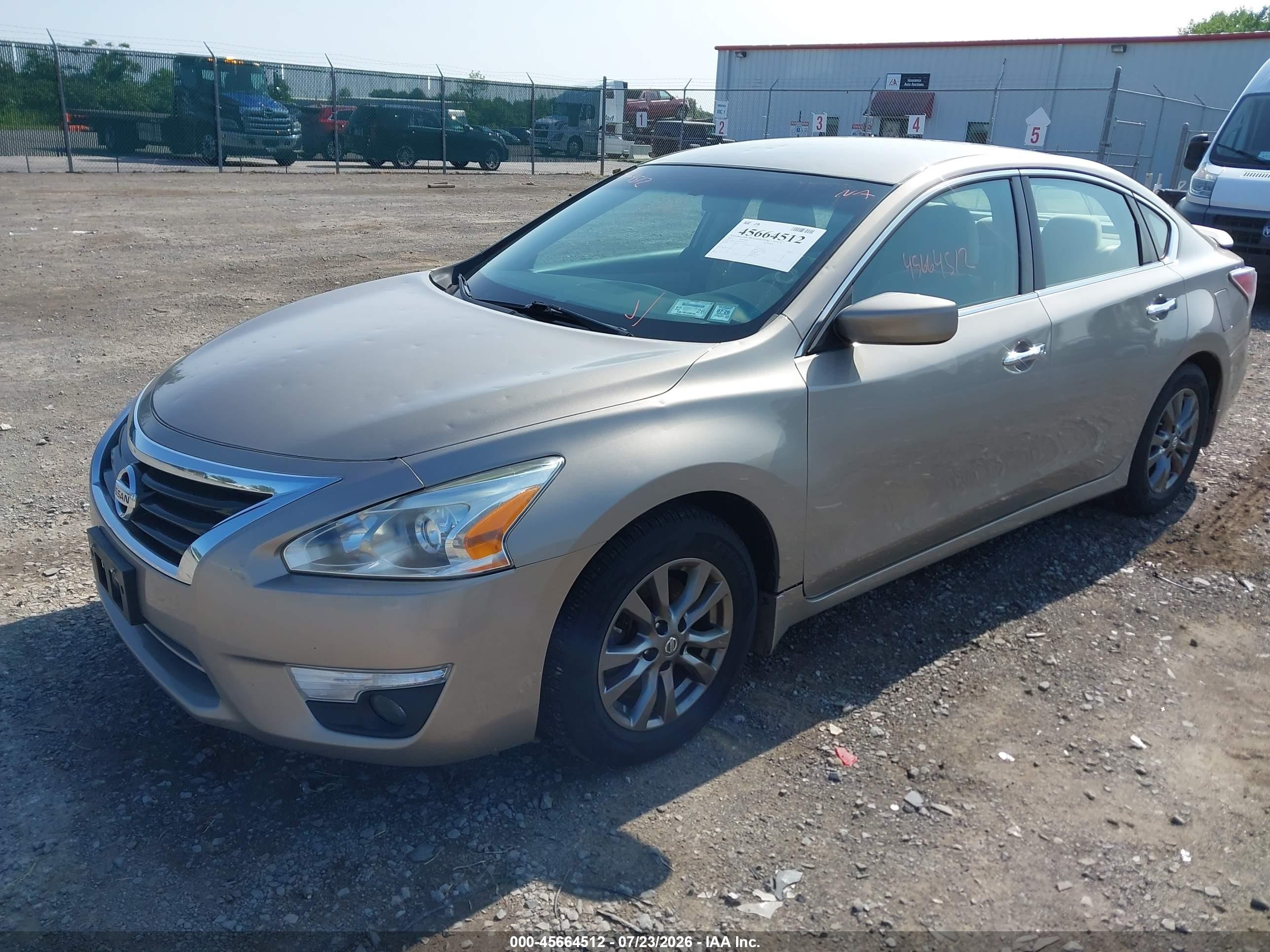 2015 Nissan Altima 2.5 S Tan vin: 1N4AL3AP1FN909312