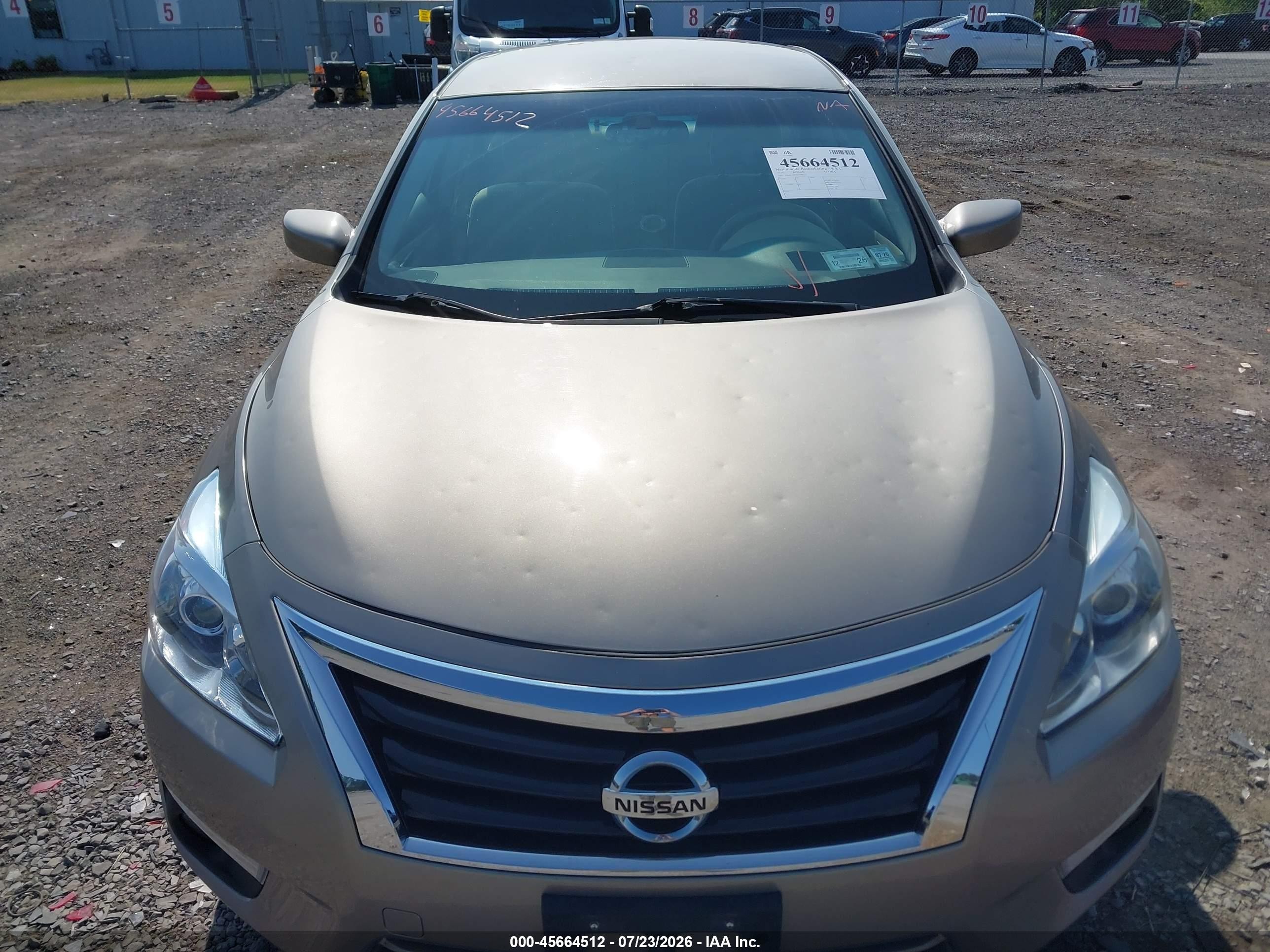 2015 Nissan Altima 2.5 S Tan vin: 1N4AL3AP1FN909312