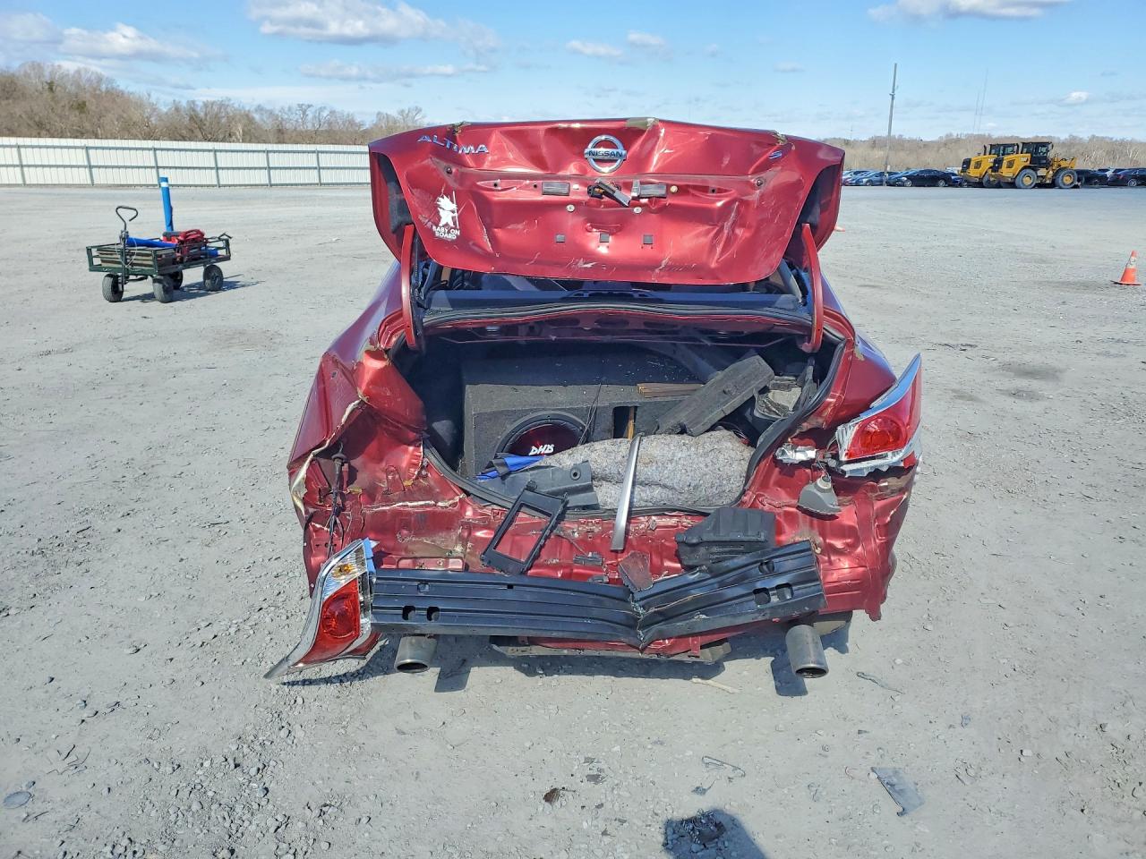 2015 Nissan Altima 2.5 S Красный vin: 1N4AL3AP1FN913540