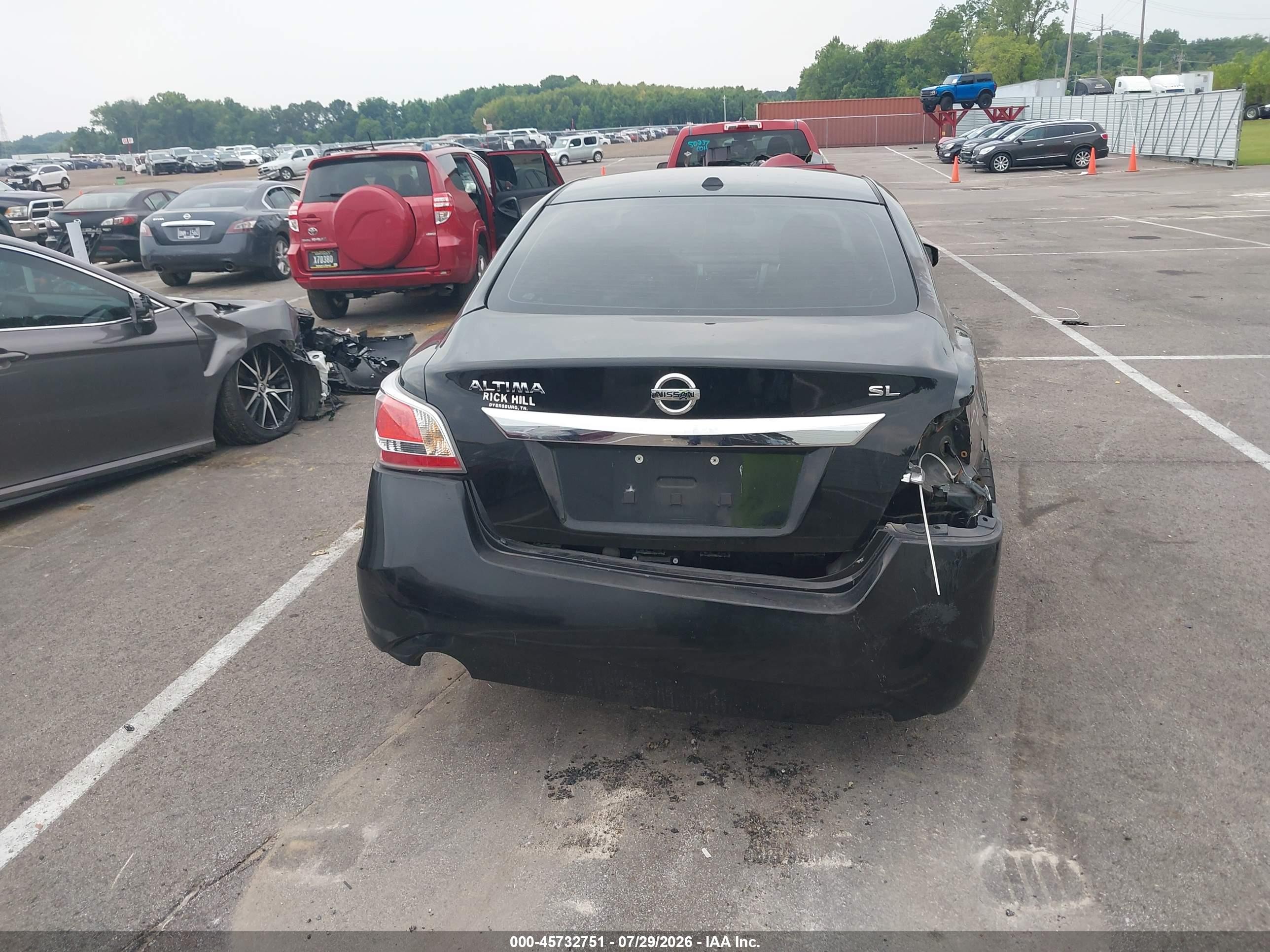 2015 Nissan Altima 2.5 Sl Black vin: 1N4AL3AP1FN915188