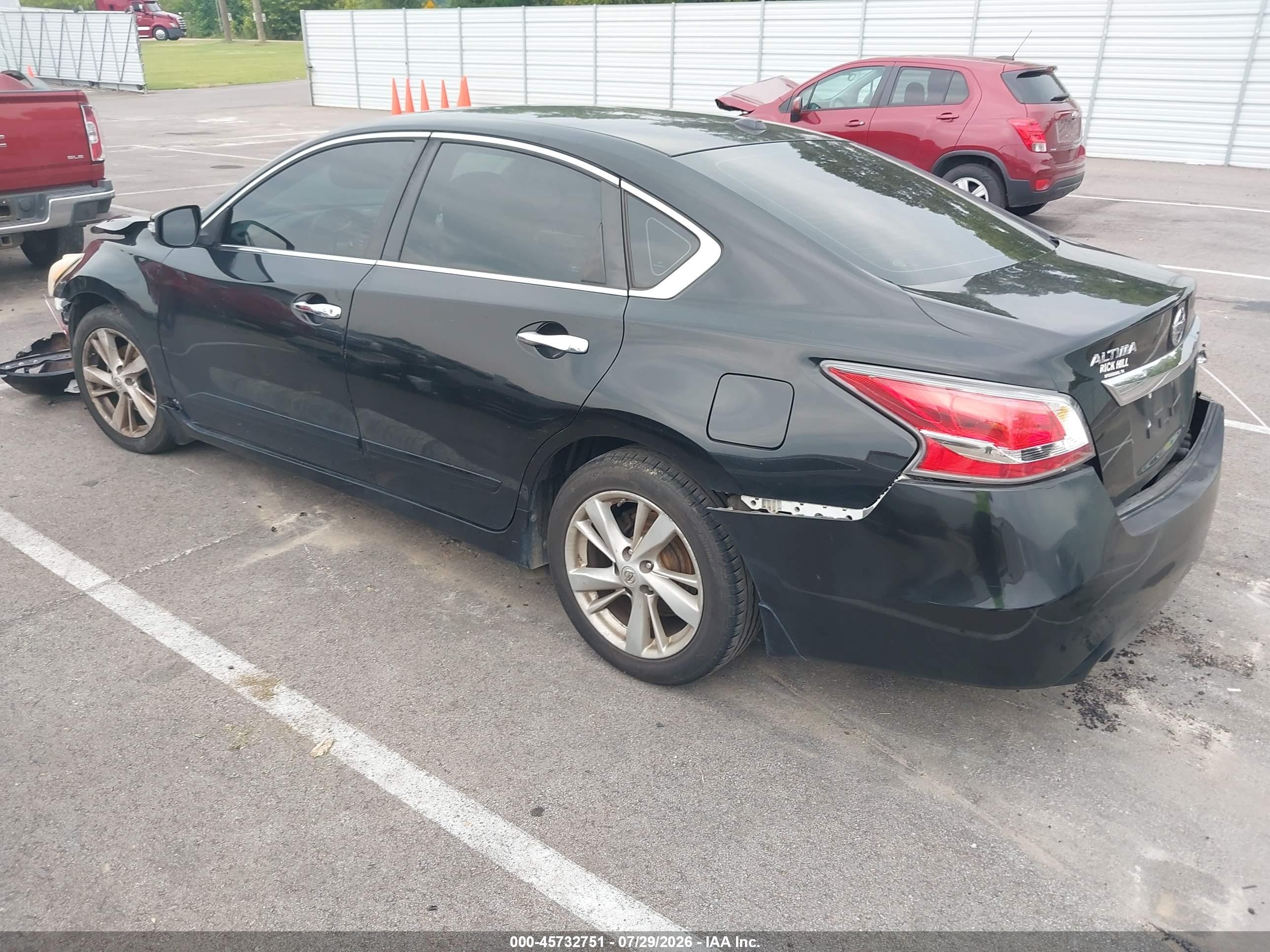 2015 Nissan Altima 2.5 Sl Black vin: 1N4AL3AP1FN915188