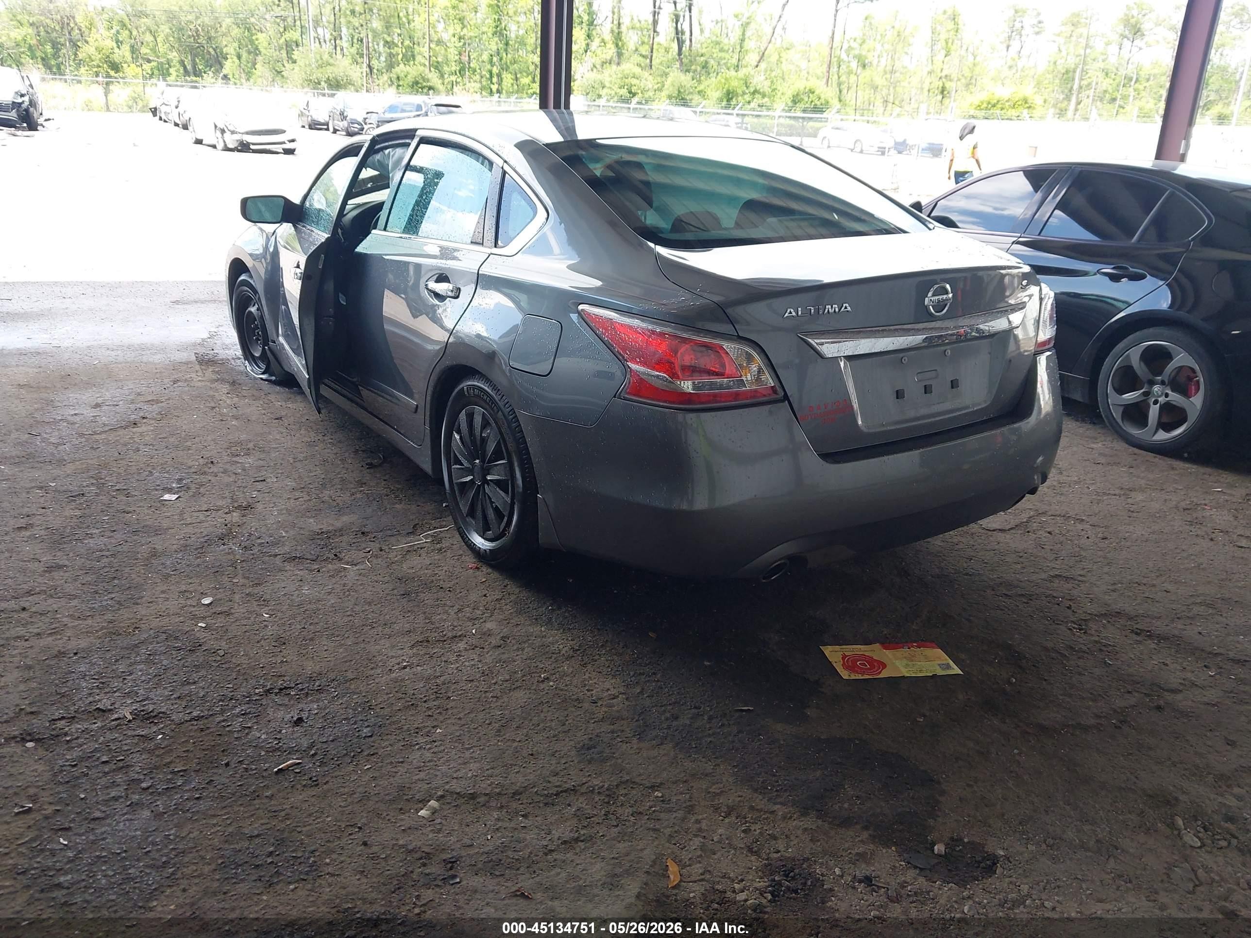2015 Nissan Altima 2.5 S Gray vin: 1N4AL3AP1FN922500
