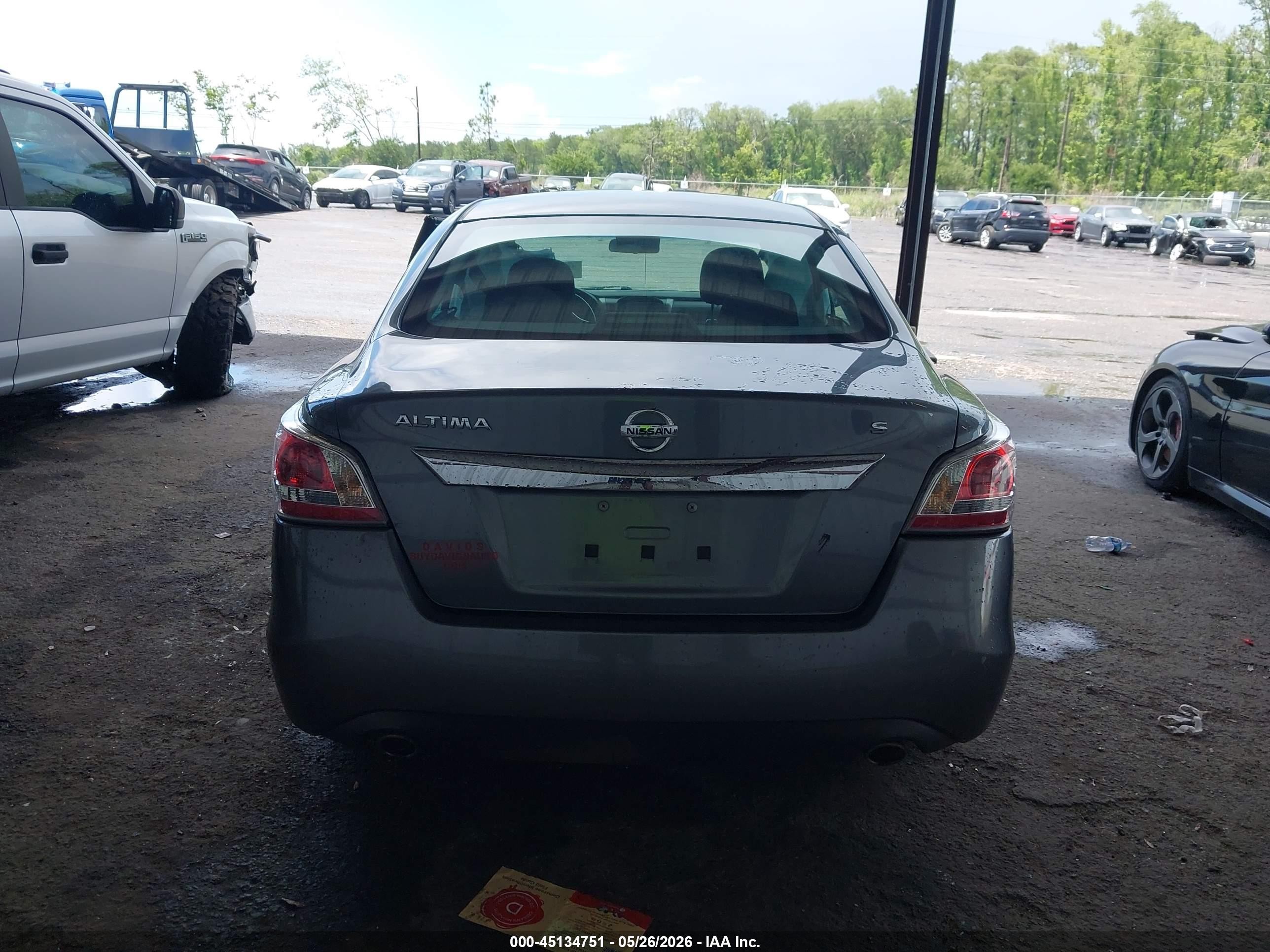 2015 Nissan Altima 2.5 S Gray vin: 1N4AL3AP1FN922500