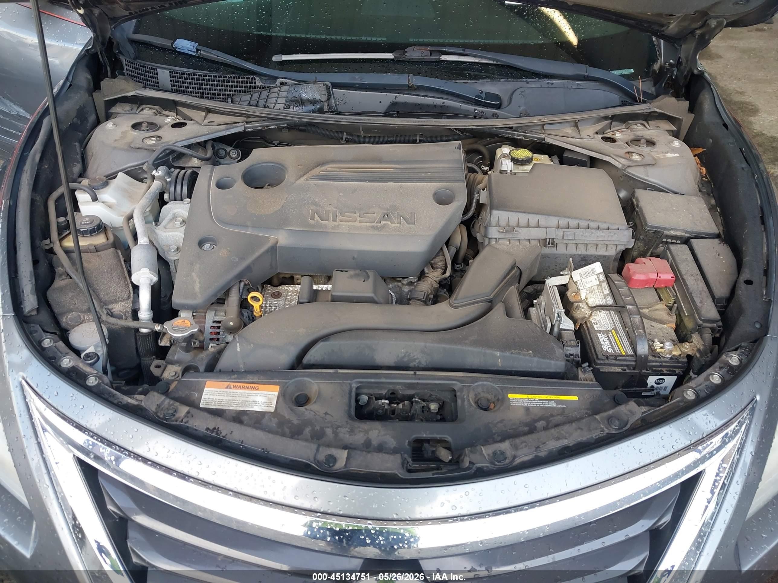 2015 Nissan Altima 2.5 S Gray vin: 1N4AL3AP1FN922500