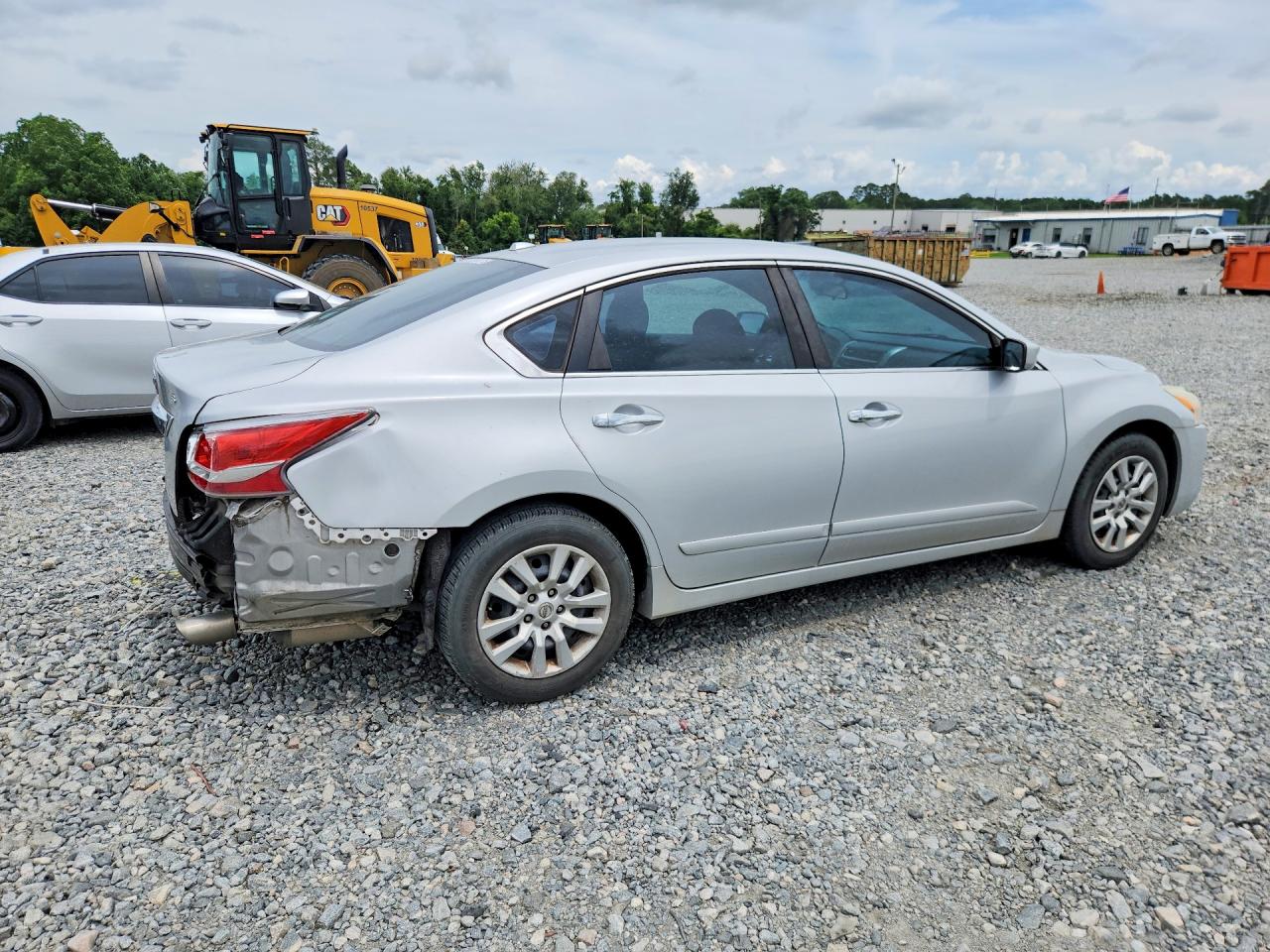 2015 Nissan Altima 2.5 S Серебряный vin: 1N4AL3AP1FN922593