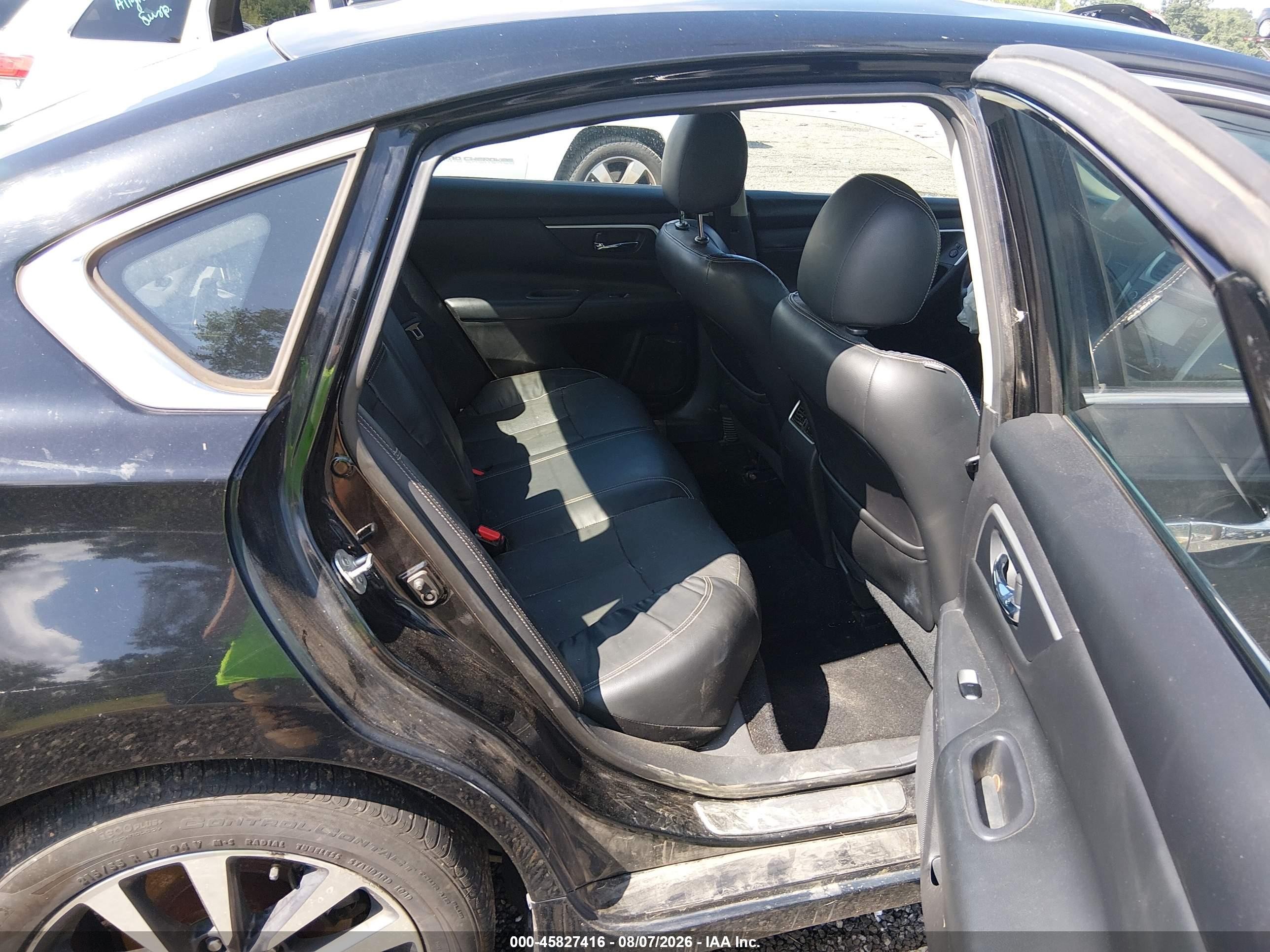 2016 Nissan Altima 2.5 Sl Black vin: 1N4AL3AP1GC164784