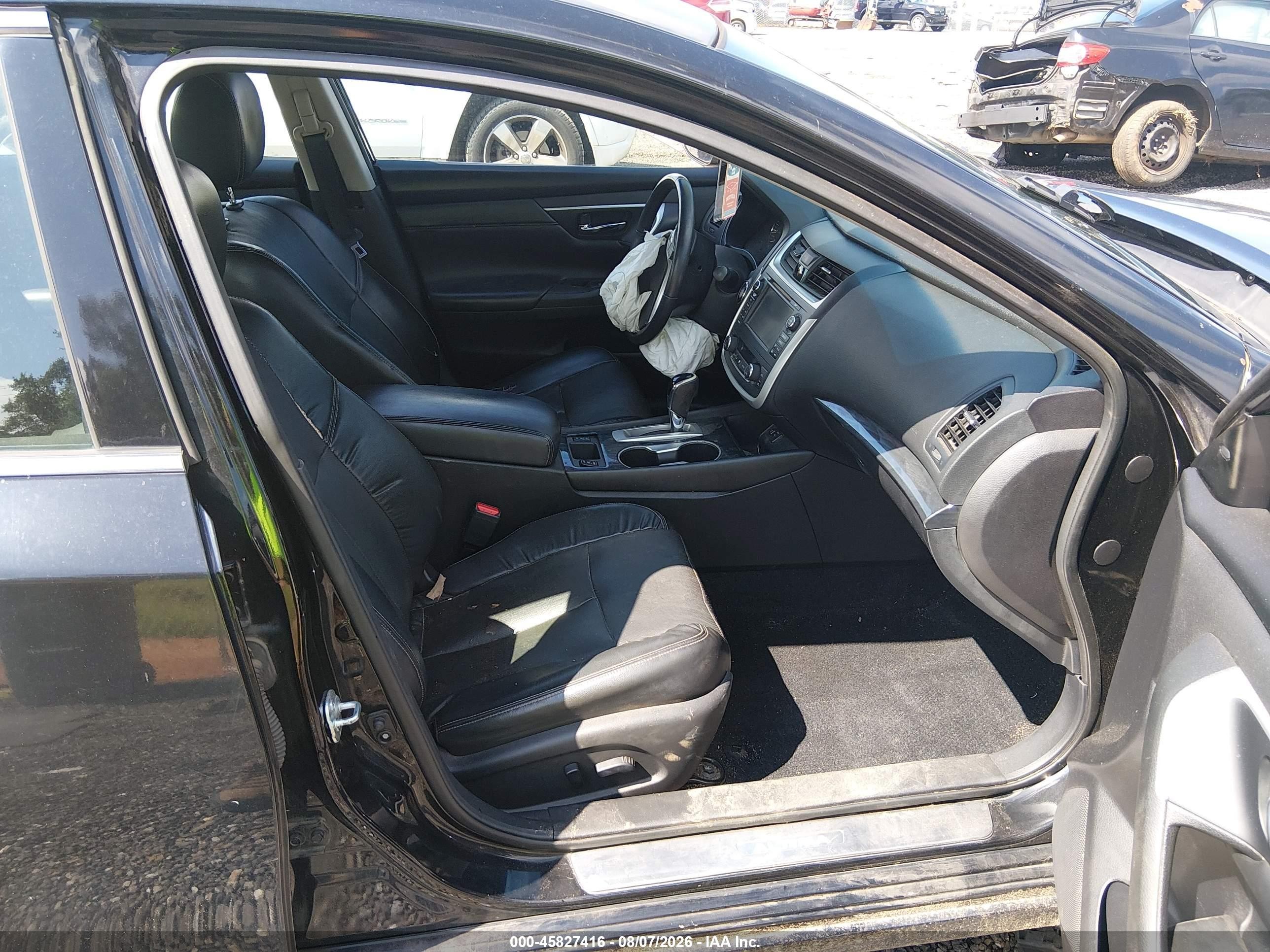 2016 Nissan Altima 2.5 Sl Black vin: 1N4AL3AP1GC164784