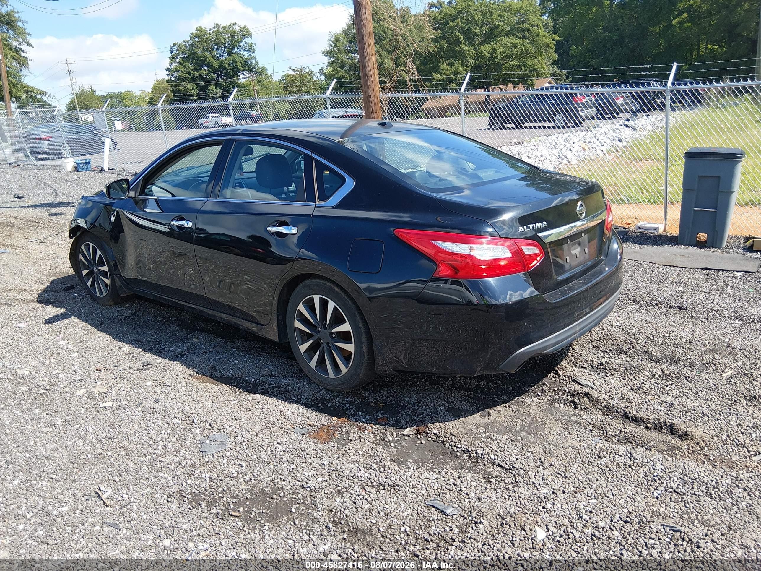 2016 Nissan Altima 2.5 Sl Black vin: 1N4AL3AP1GC164784
