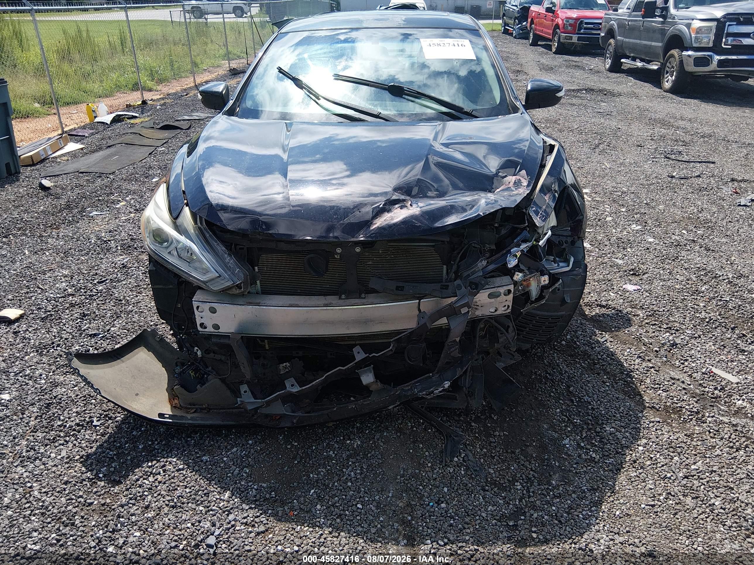 2016 Nissan Altima 2.5 Sl Black vin: 1N4AL3AP1GC164784