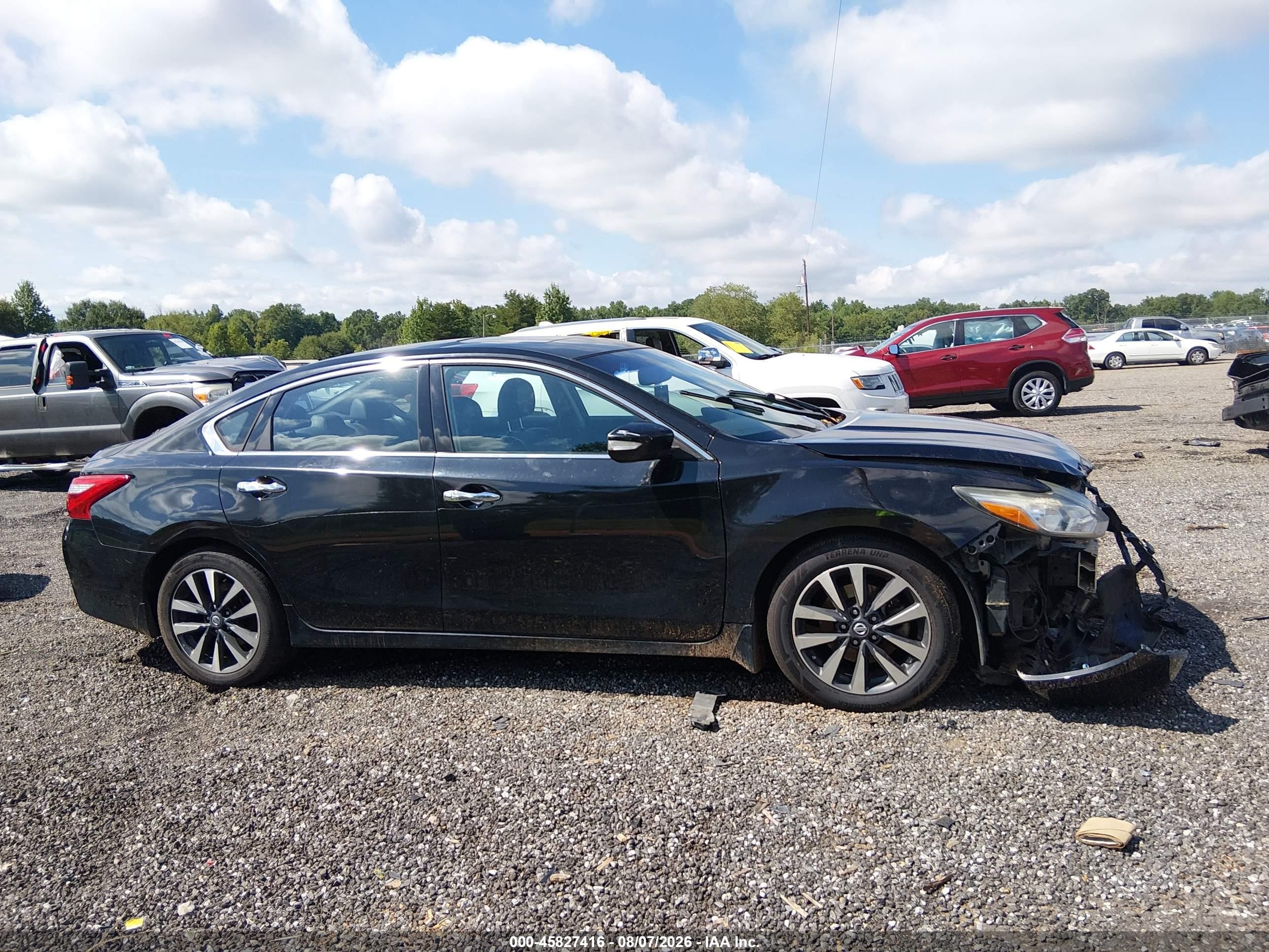 2016 Nissan Altima 2.5 Sl Black vin: 1N4AL3AP1GC164784