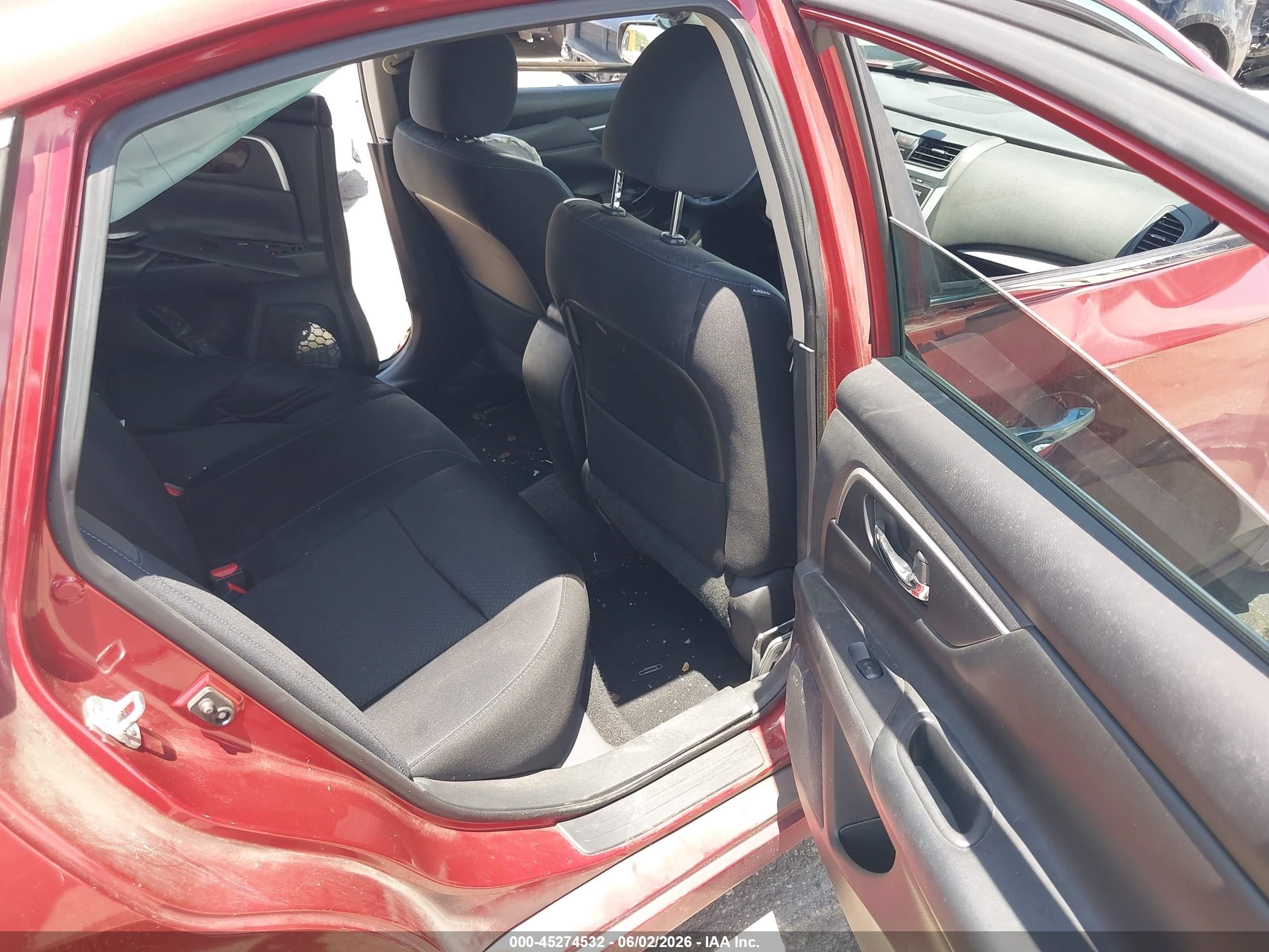 2016 Nissan Altima 2.5 Sr Red vin: 1N4AL3AP1GC190270