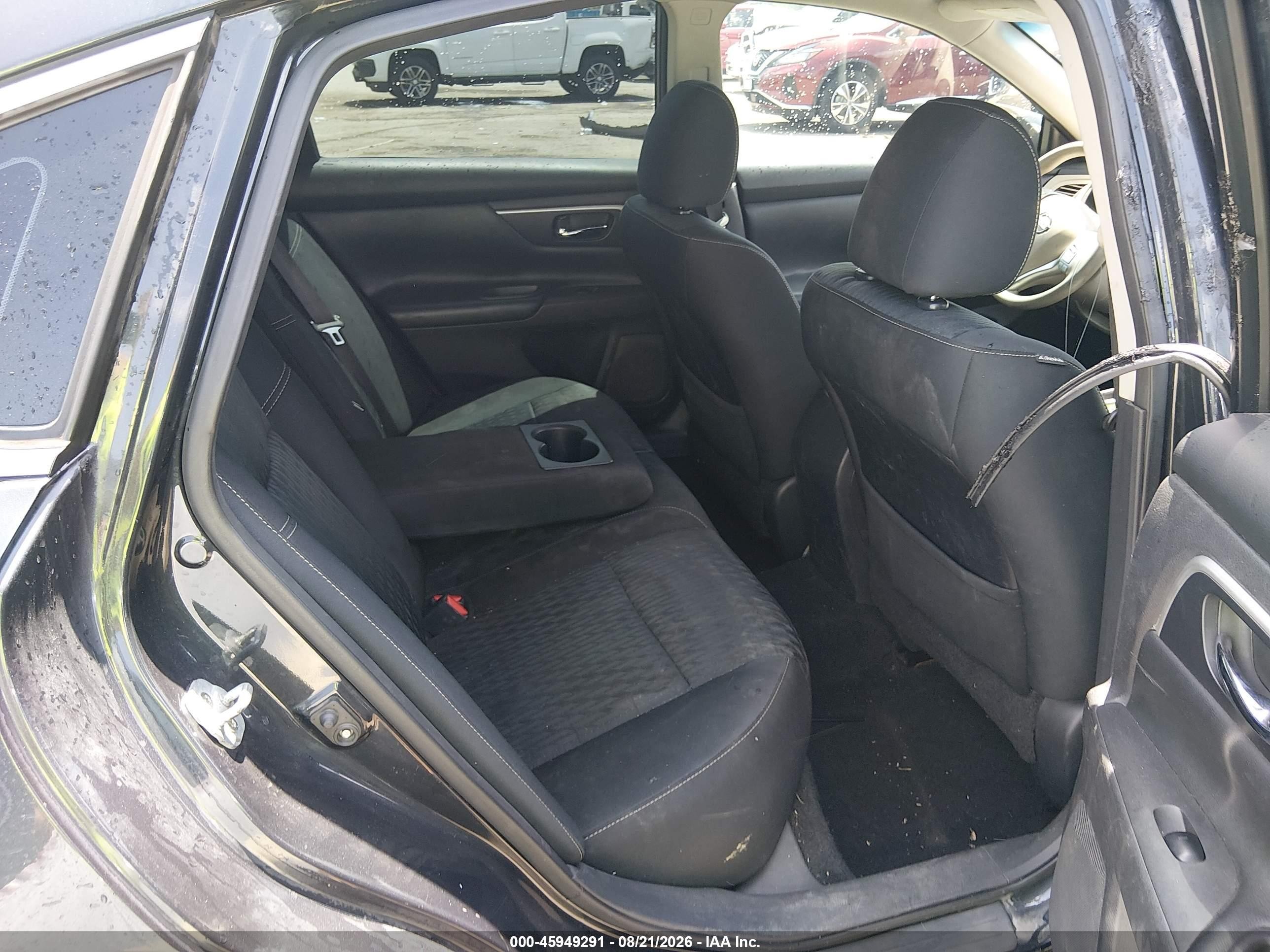 2016 Nissan Altima 2.5 S Черный vin: 1N4AL3AP1GN378985