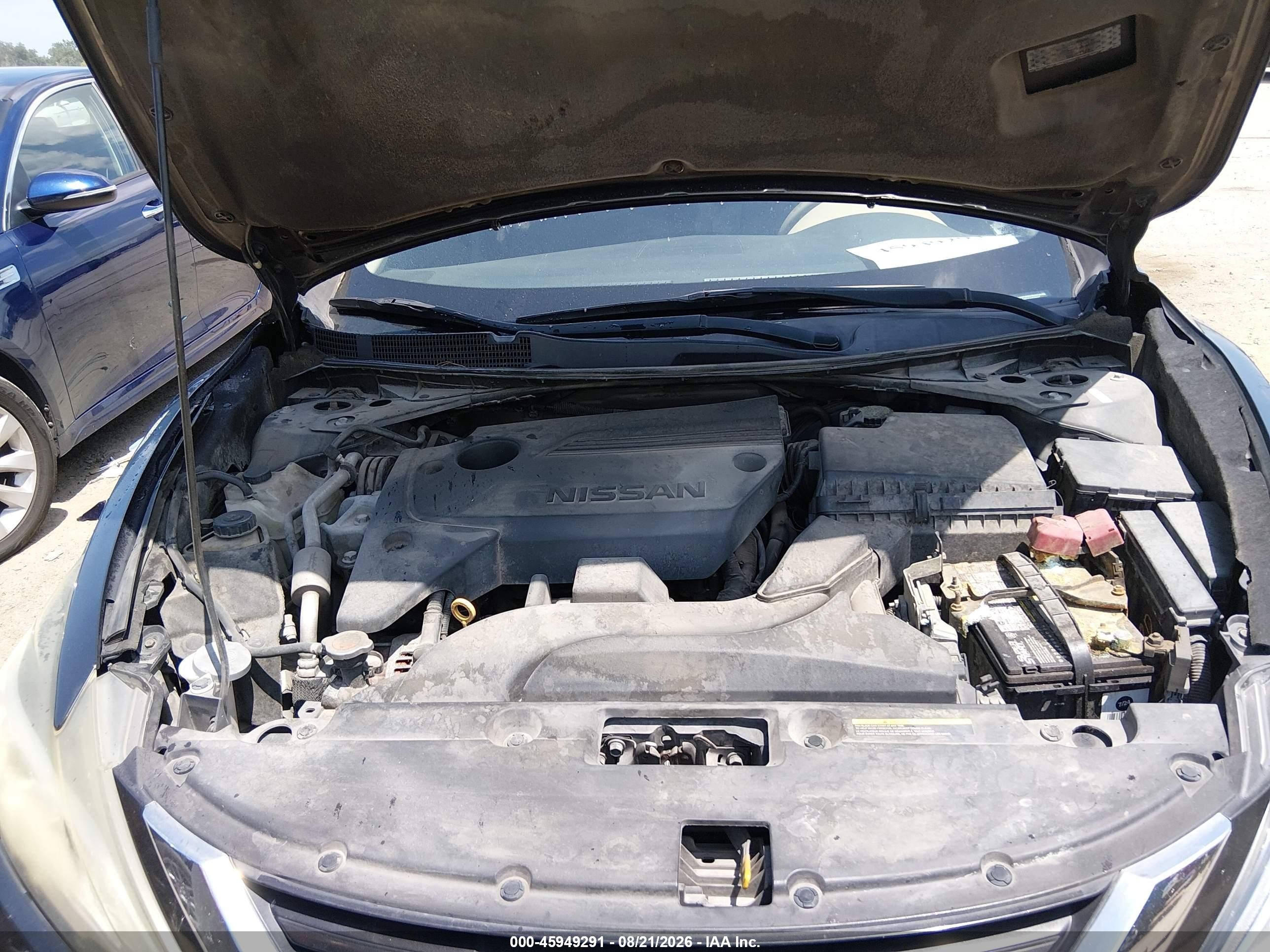 2016 Nissan Altima 2.5 S Черный vin: 1N4AL3AP1GN378985
