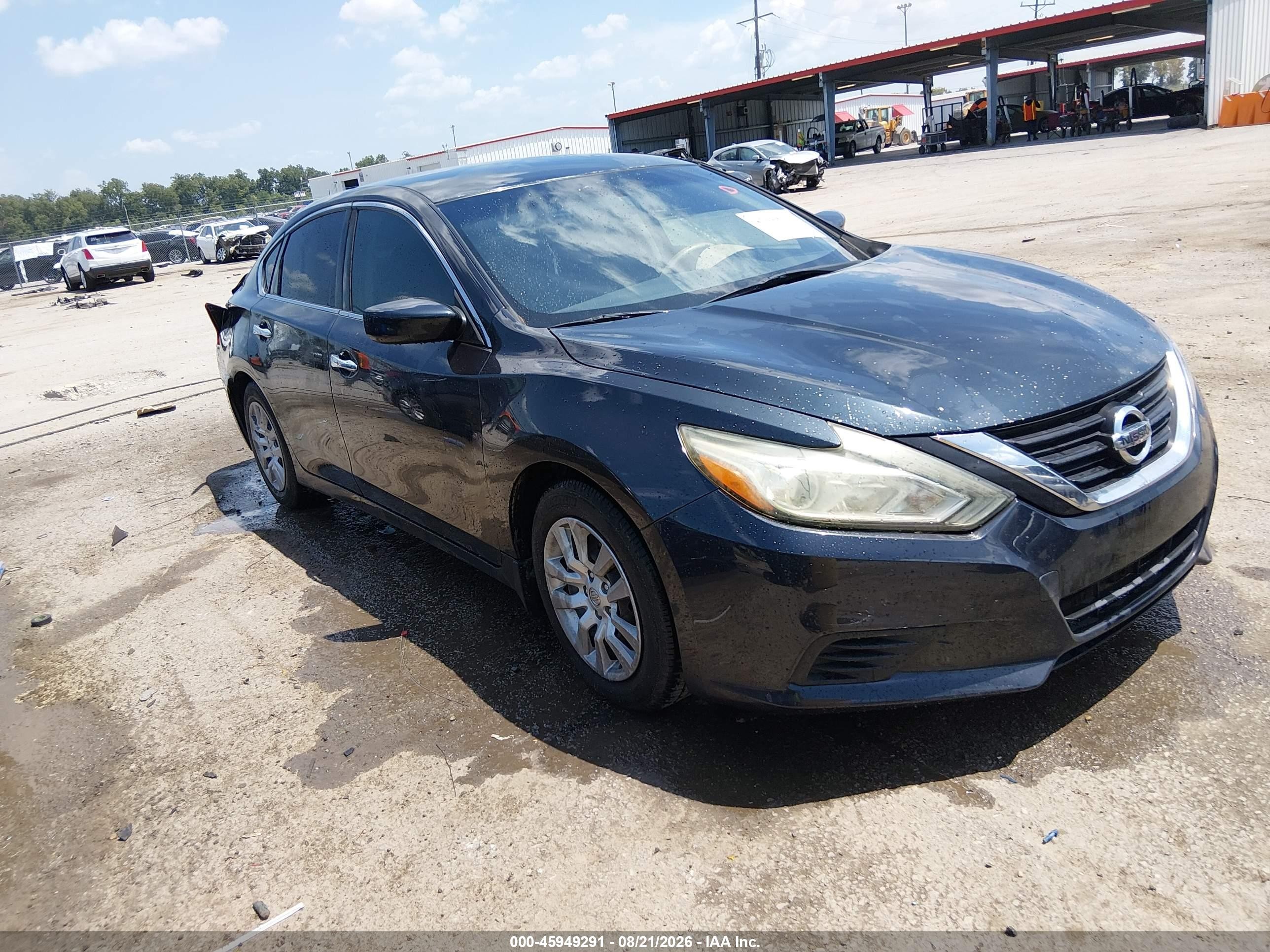 2016 Nissan Altima 2.5 S Black vin: 1N4AL3AP1GN378985