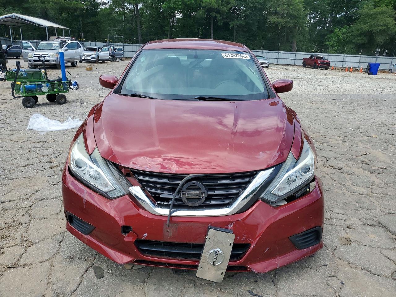 2017 Nissan Altima 2.5 S Красный vin: 1N4AL3AP1HC109382