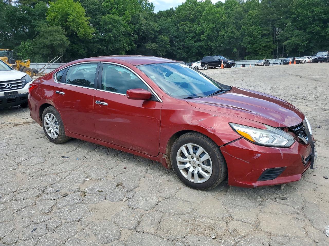 2017 Nissan Altima 2.5 S Красный vin: 1N4AL3AP1HC109382