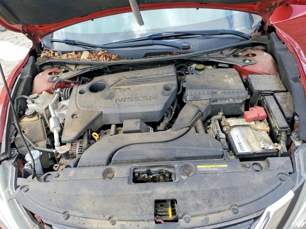 2017 Nissan Altima 2.5 S Красный vin: 1N4AL3AP1HC109382
