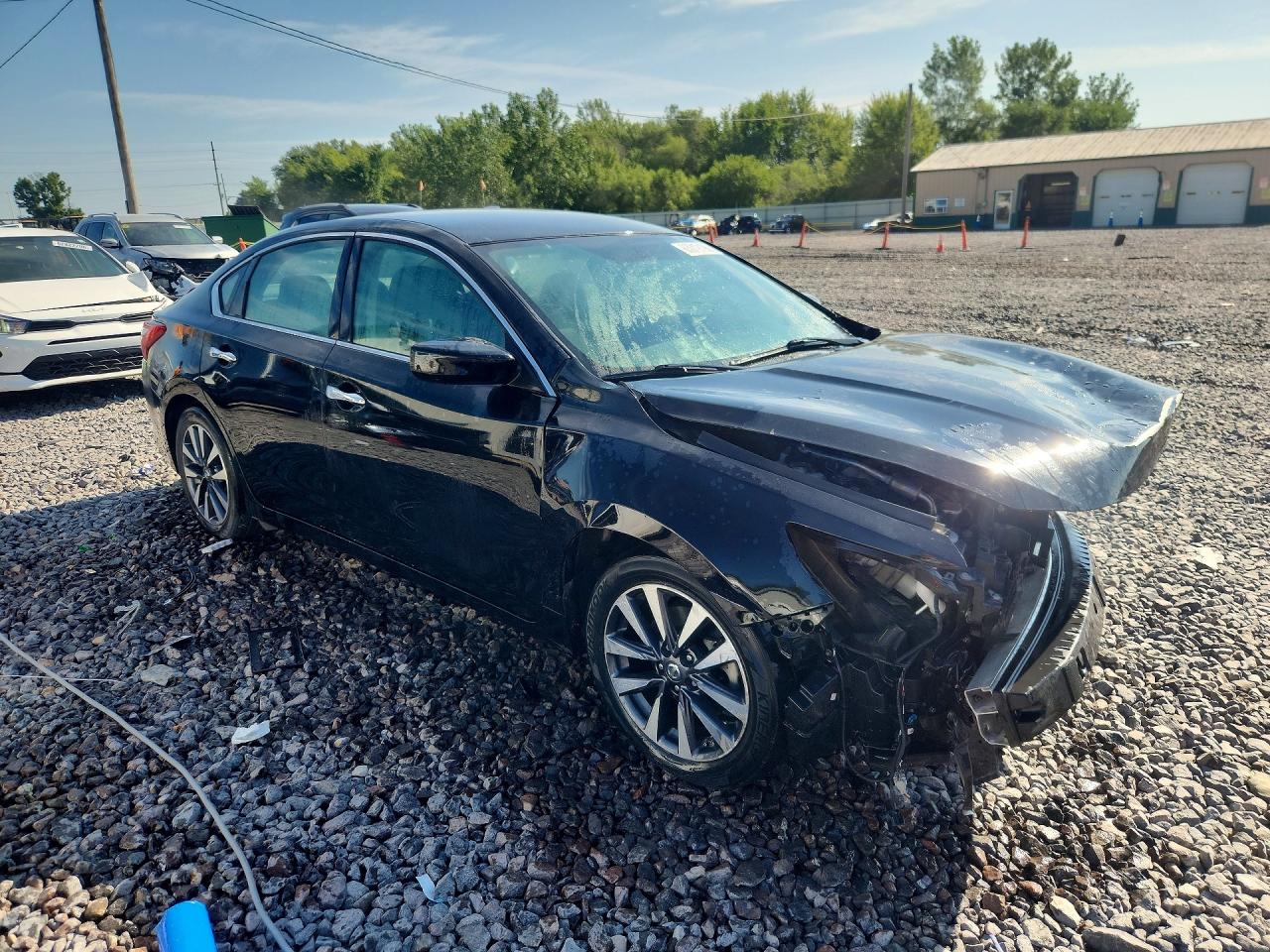 2017 Nissan Altima 2.5 Sv Black vin: 1N4AL3AP1HC112945